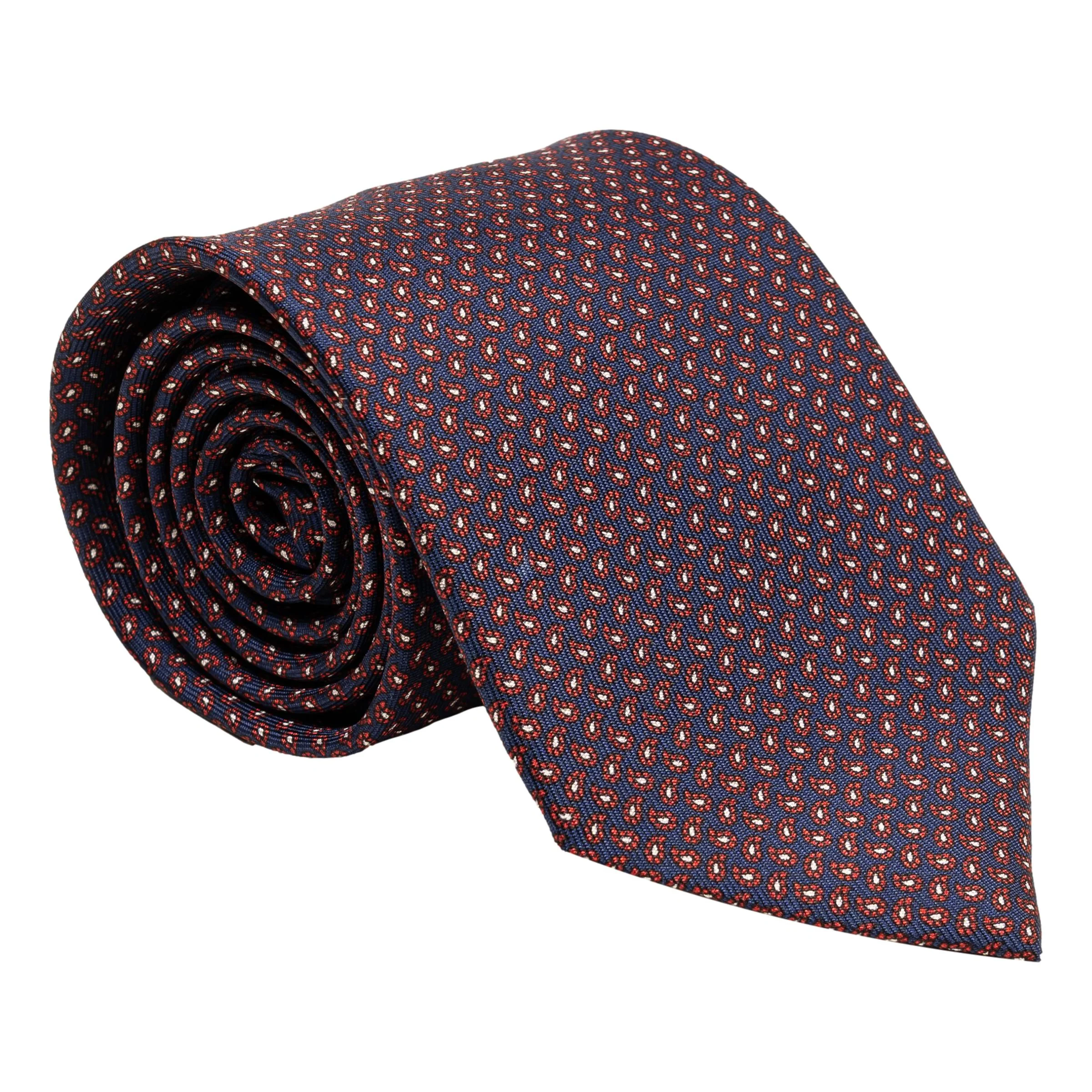 Mini Paisley Silk Tie - Image 2