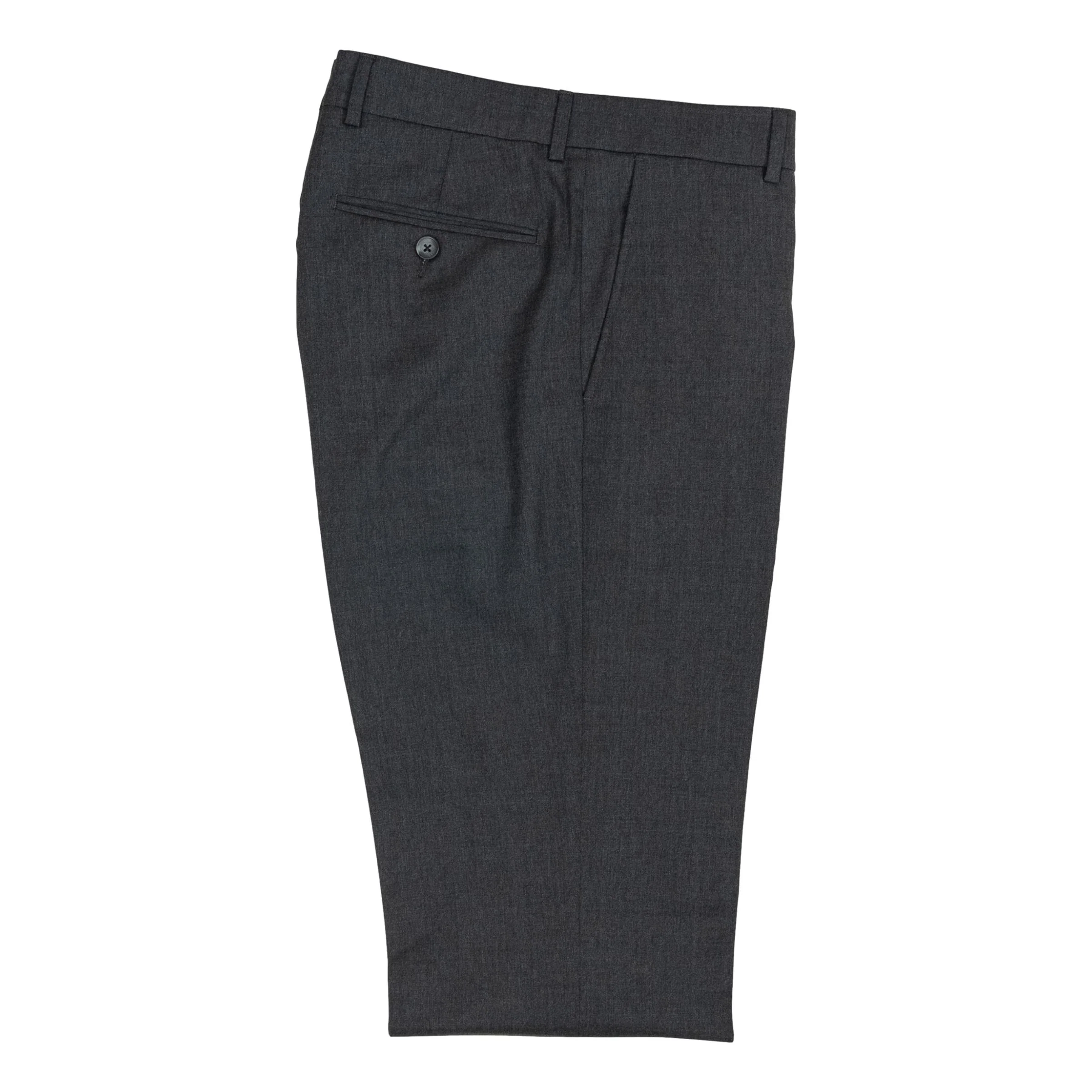 Modern Fit Plain Front Dress Trouser - Image 3