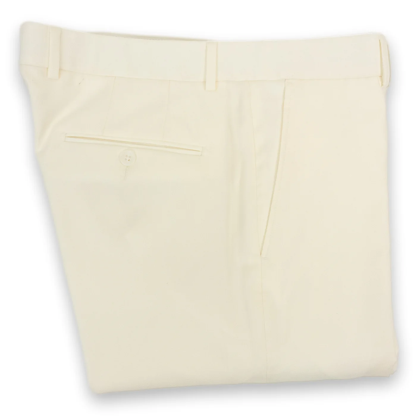 Modern Fit Plain Front Dress Trouser - Image 5