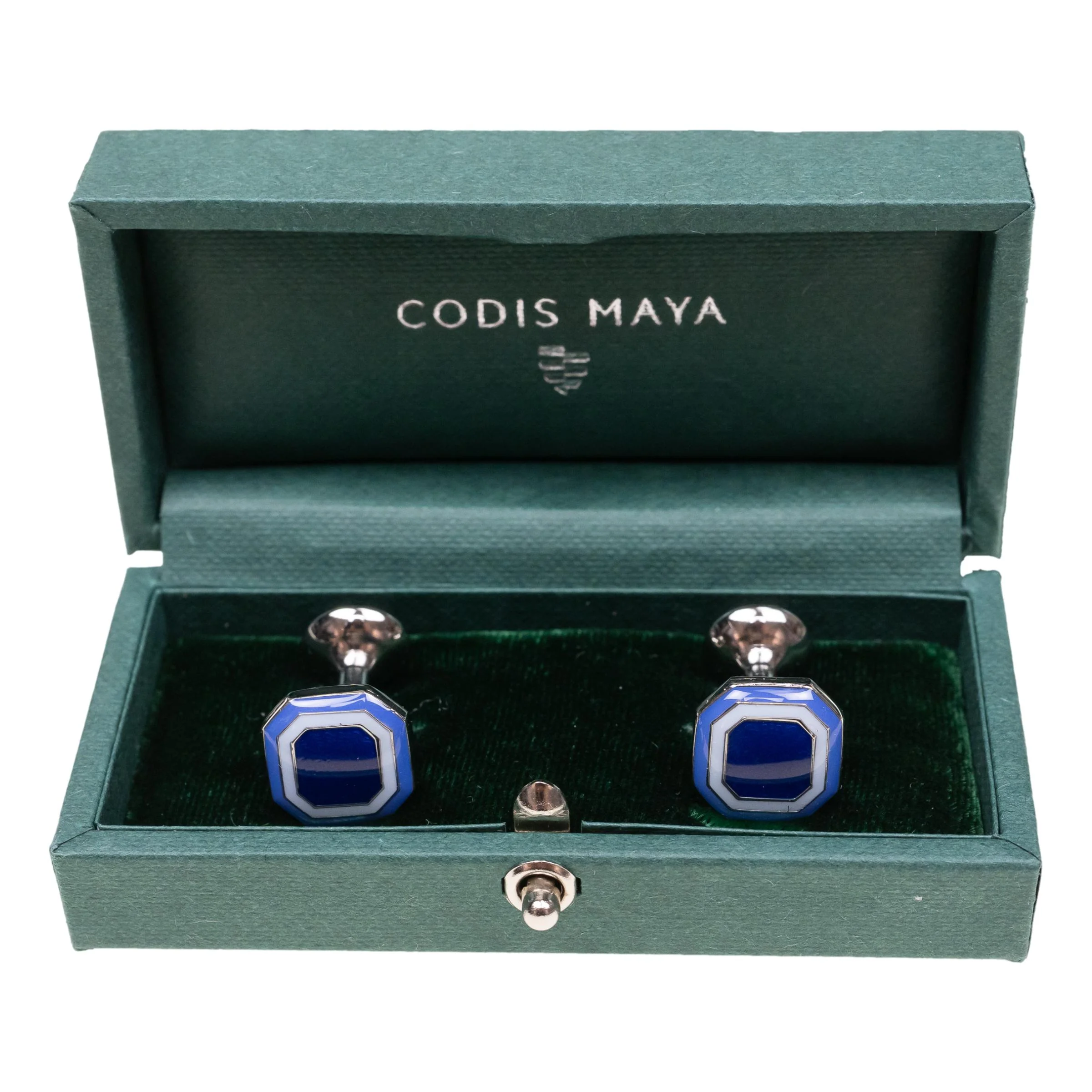 Octagonal Band Cufflinks - Image 2