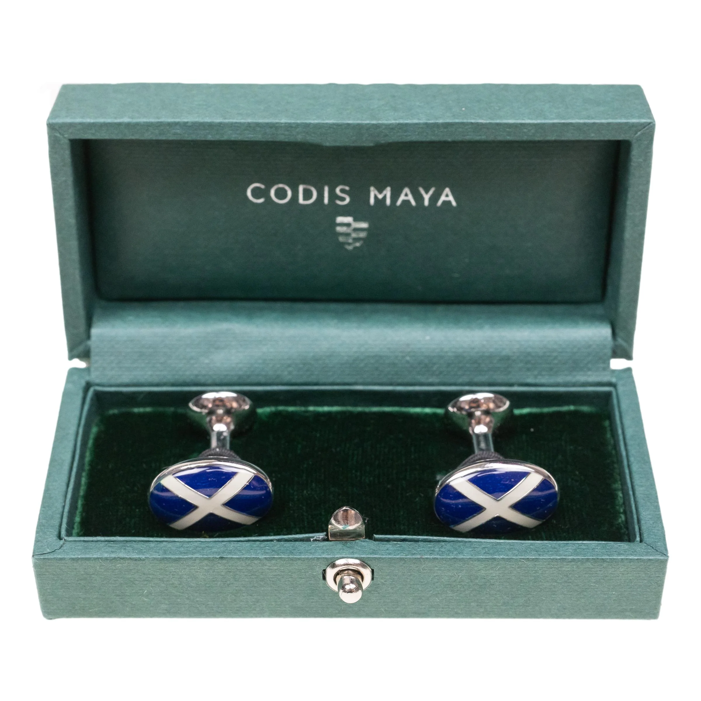 Oval Cross Cufflinks - Image 2