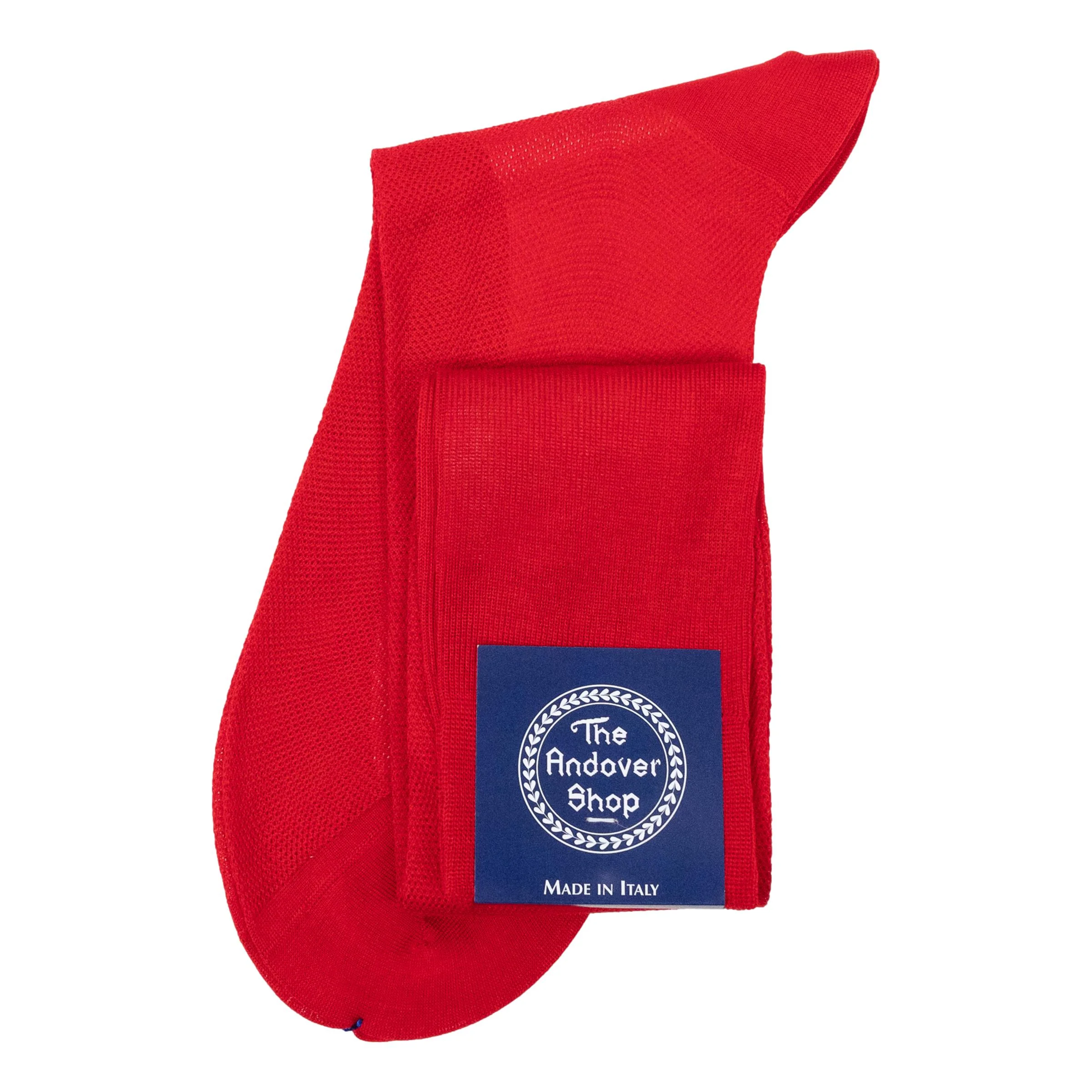 Over-the-Calf Cotton Pique Dress Sock - Image 2