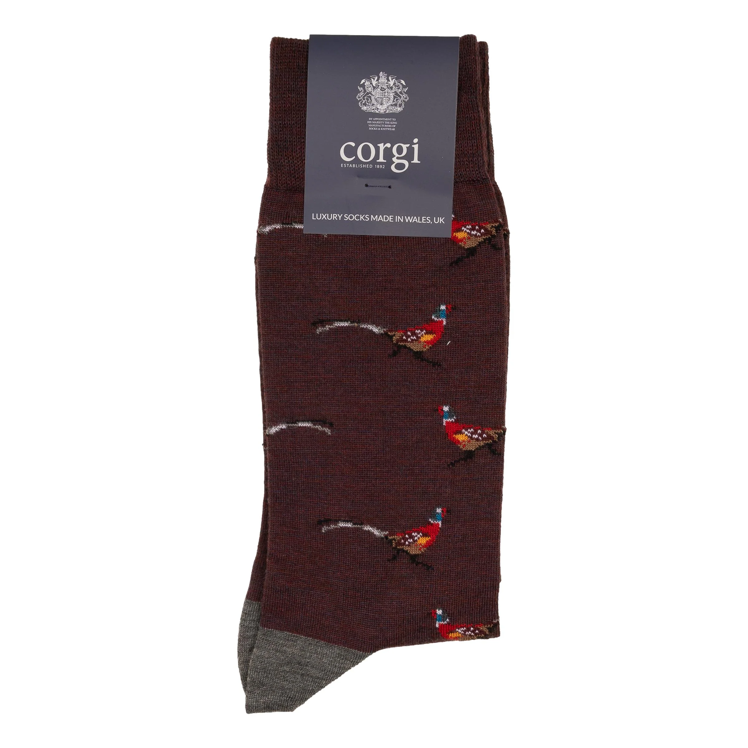 Pheasant Mid-Calf Dress Sock - Image 2