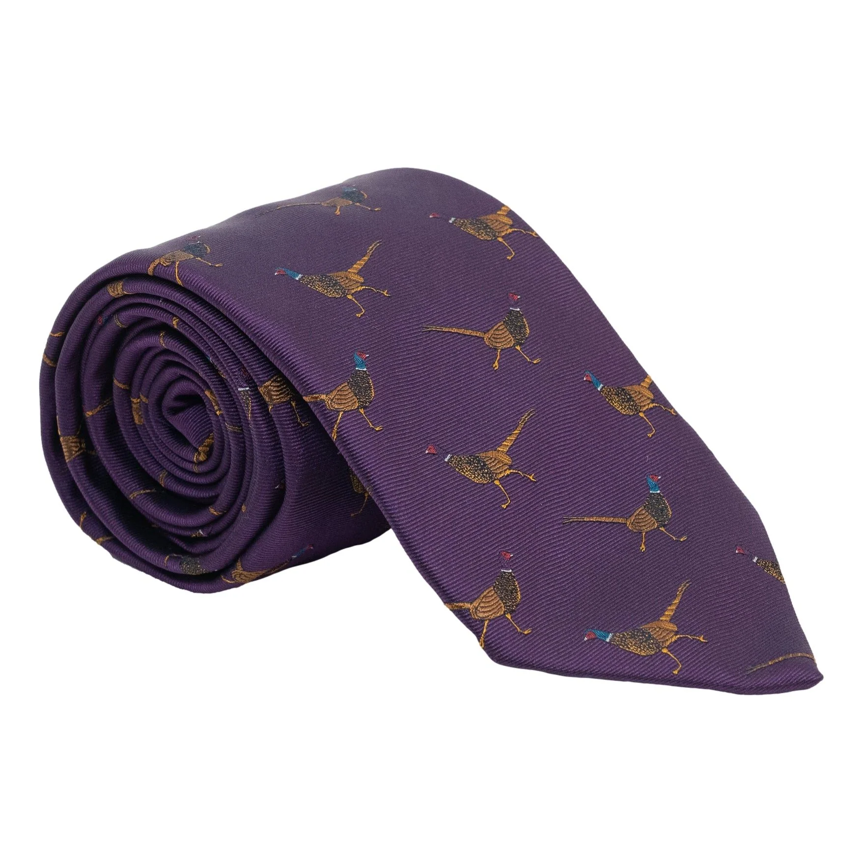 Pheasant Silk Tie - Image 2