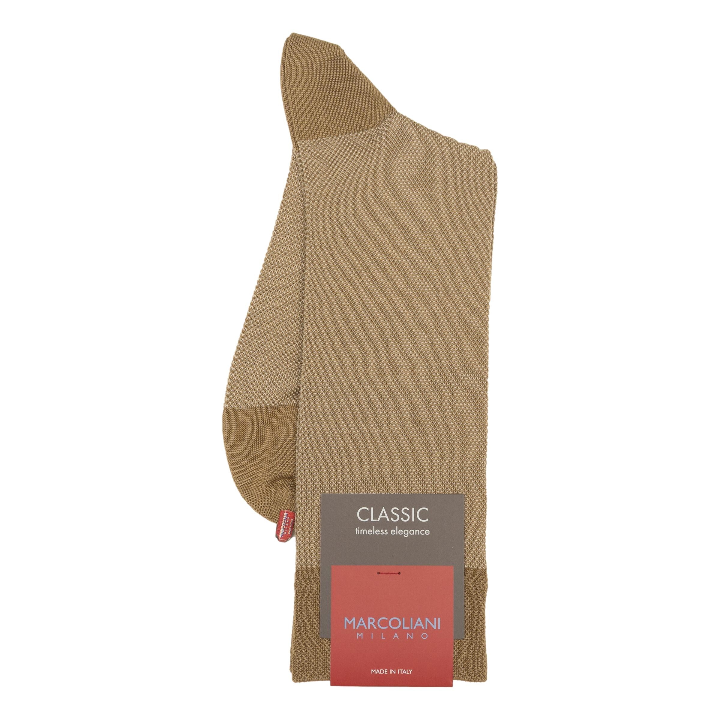 Pima Cotton Birdseye Mid-calf Dress Socks - Image 2