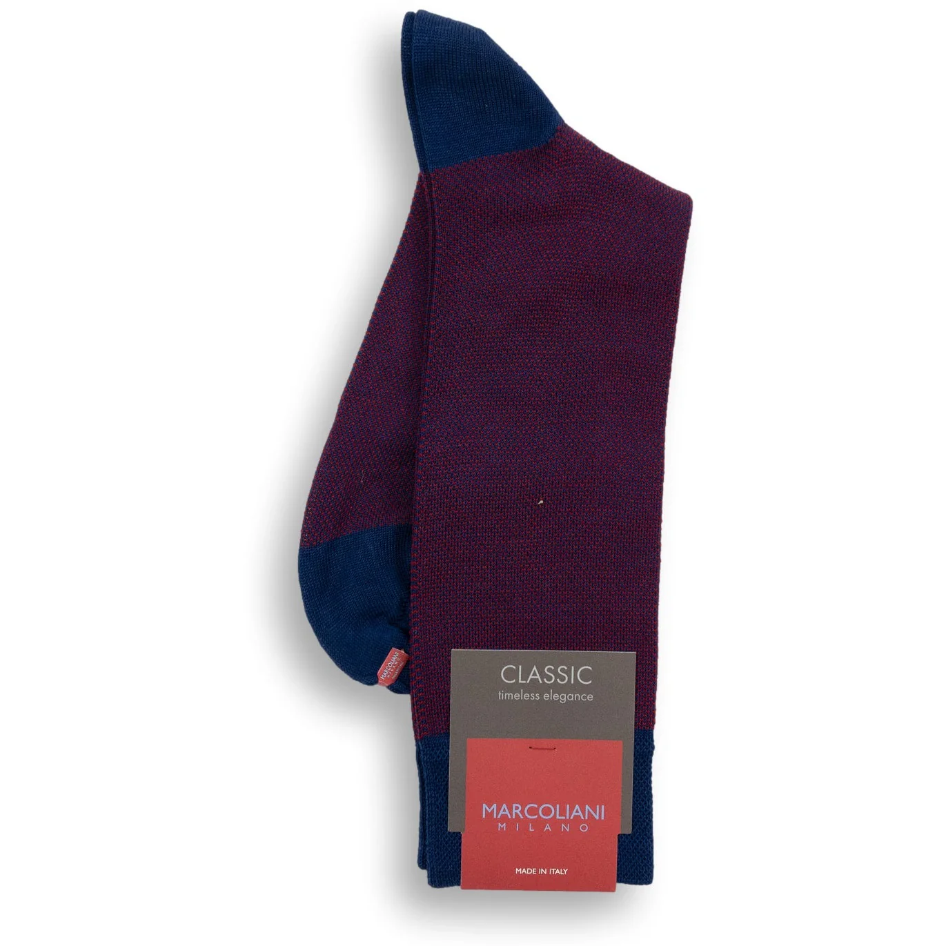 Pima Cotton Birdseye Mid-calf Dress Socks - Image 6