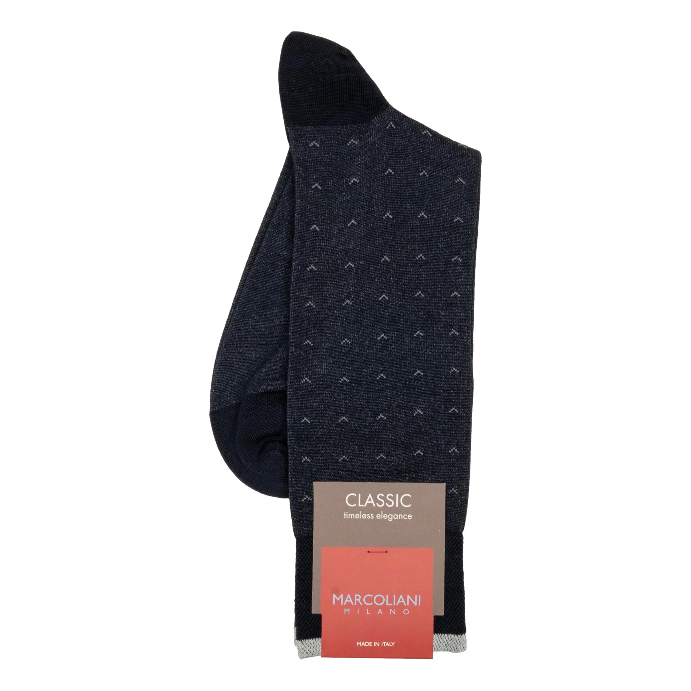 Pima Cotton Volo Mid-Calf Dress Socks - Image 2
