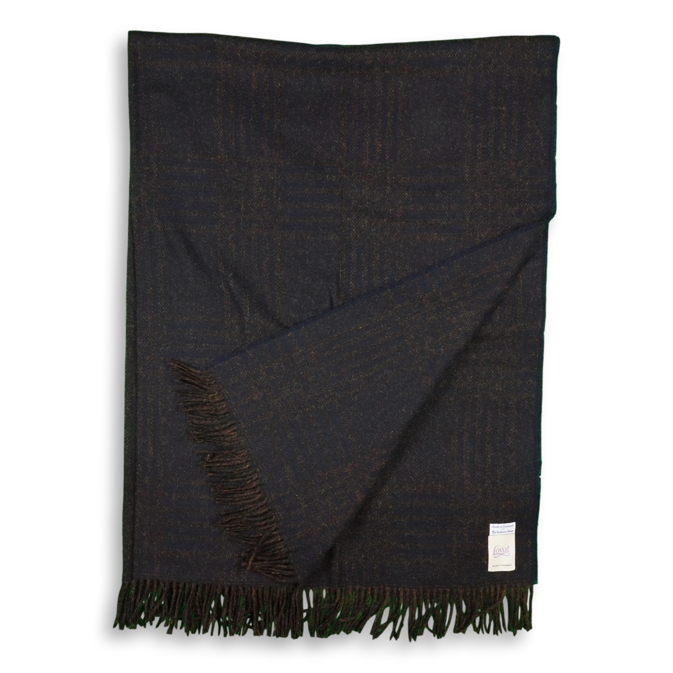 Plaid Super Soft Shetland Wool Blanket - Image 2