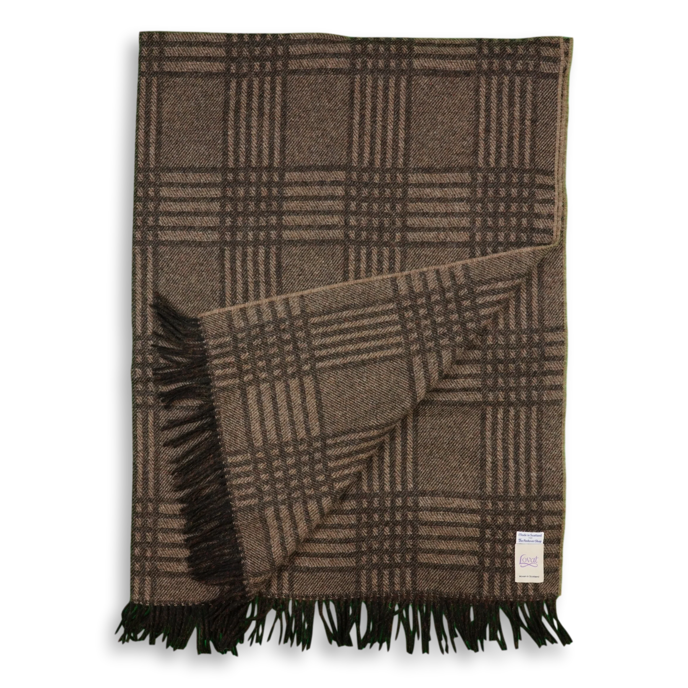 Plaid Super Soft Shetland Wool Blanket - Image 3