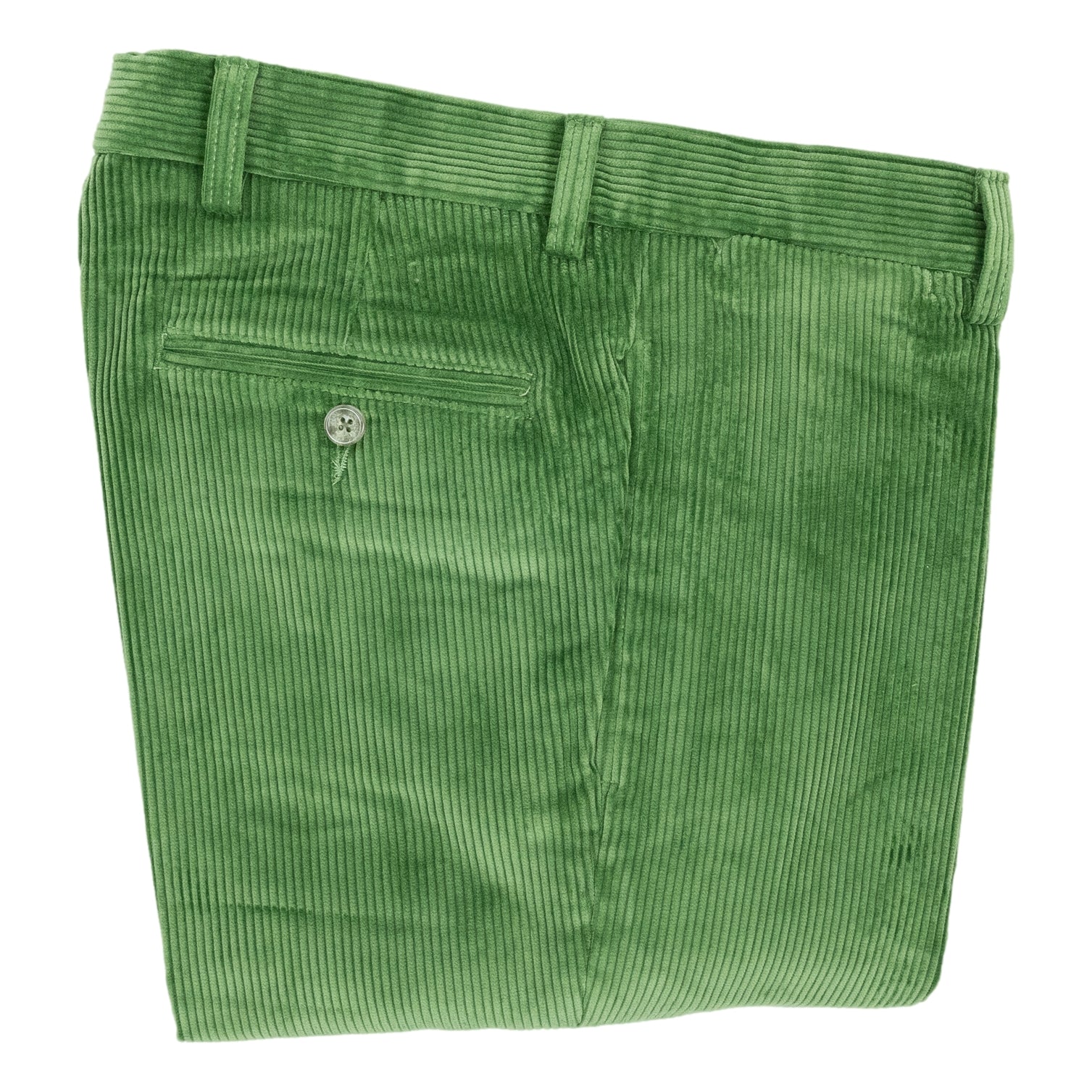 Plain Front Corduroy Trousers - Image 10