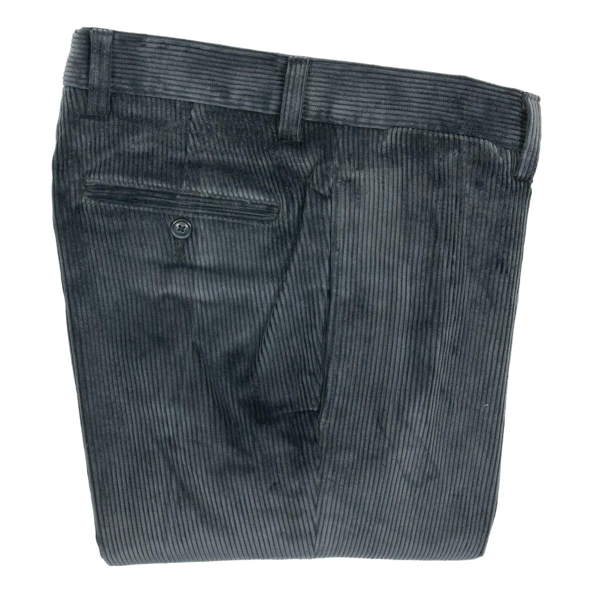Plain Front Corduroy Trousers - Image 8