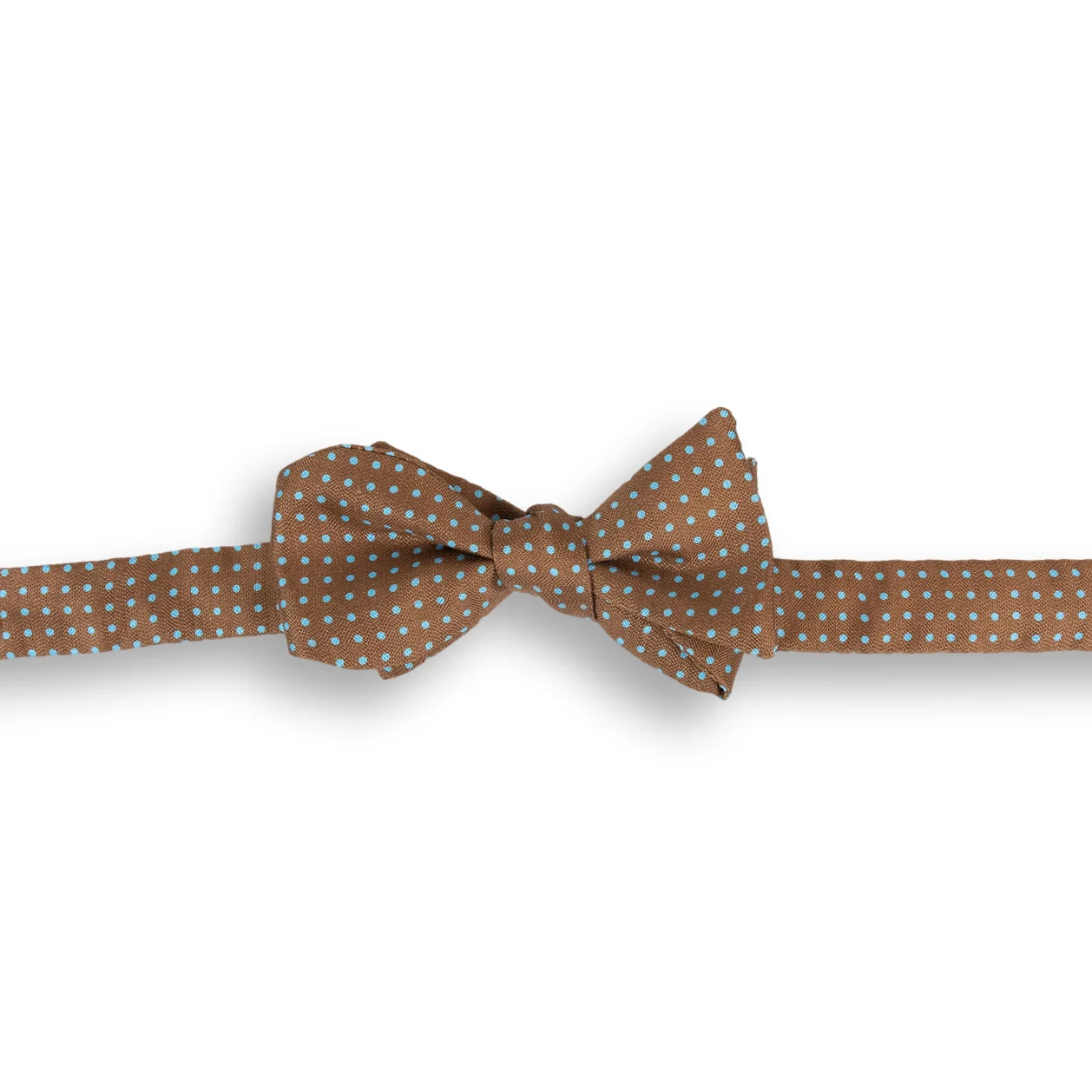Polka Dot Silk Butterfly Bow Tie - Image 2