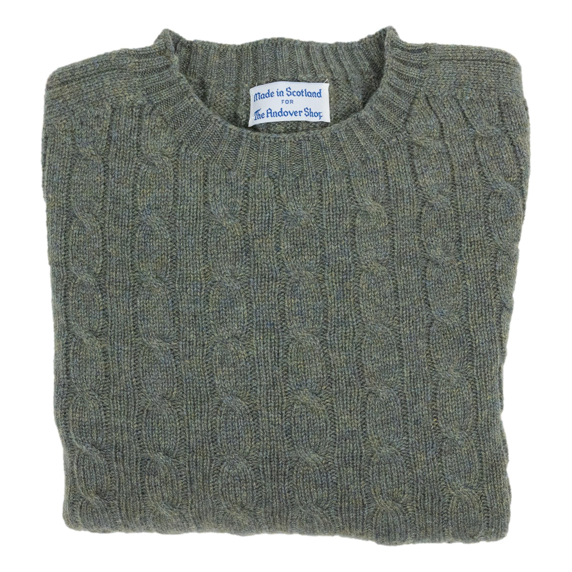 Pure Cashmere Montreux Cable Crew Neck Sweater - Image 10