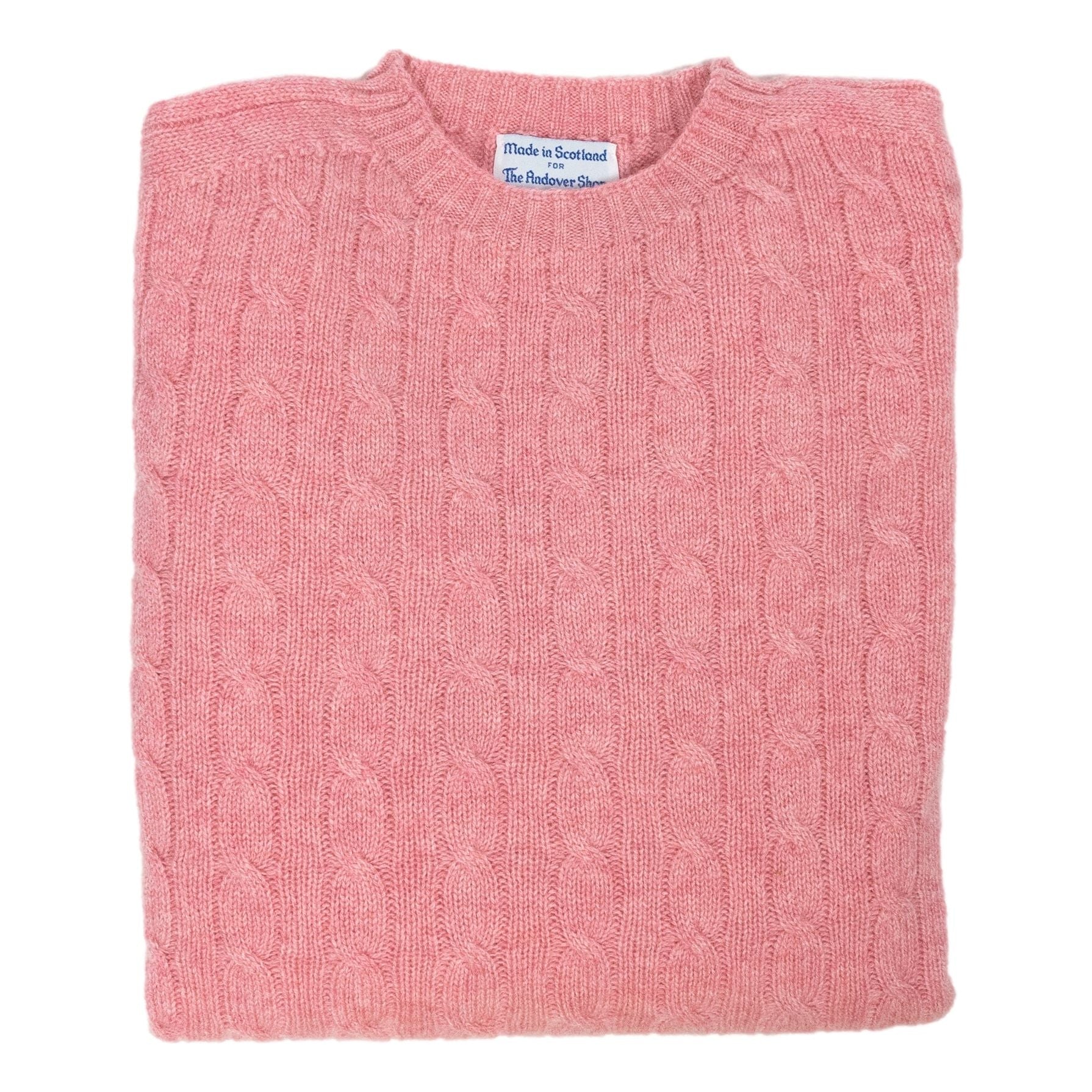 Pure Cashmere Montreux Cable Crew Neck Sweater - Image 5