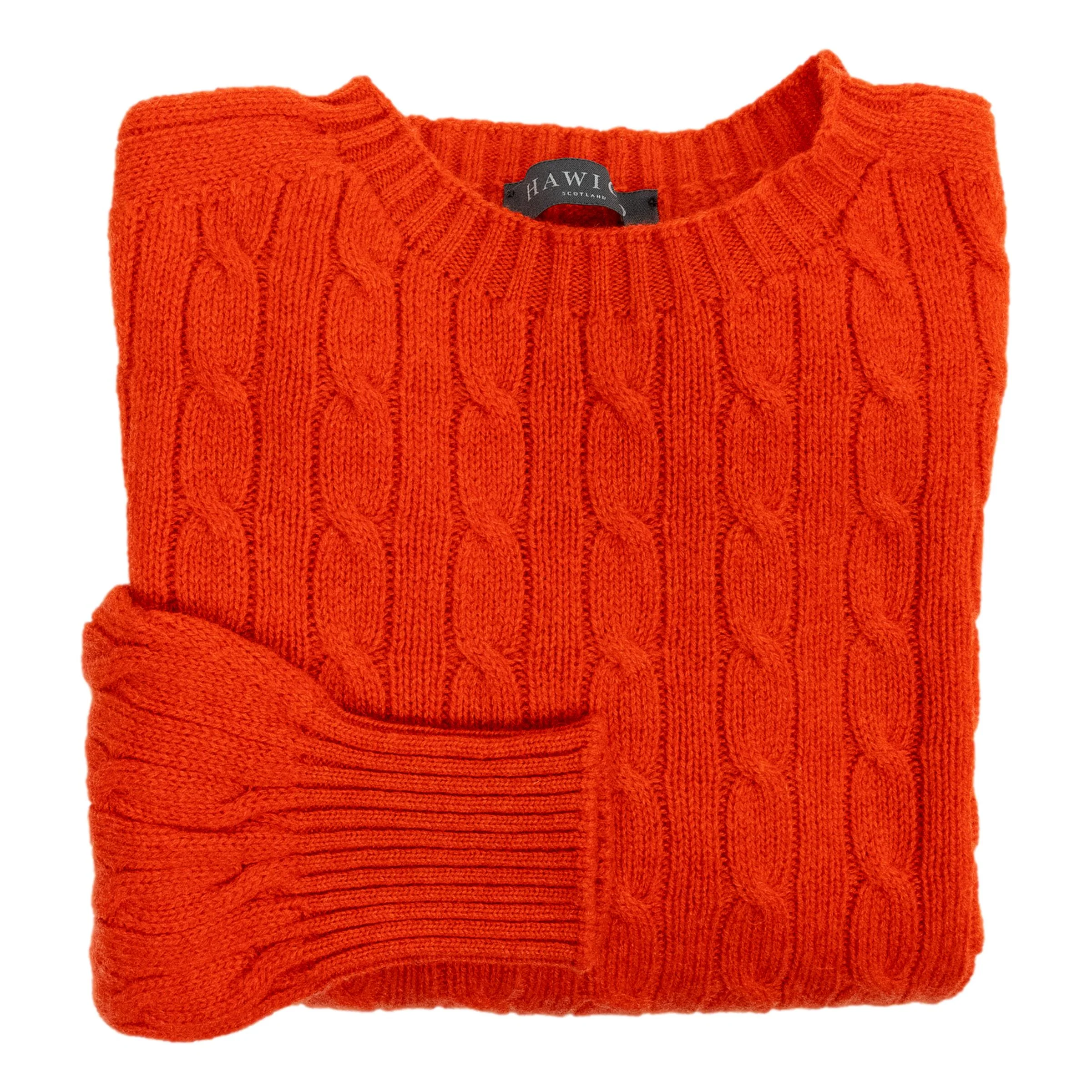 Pure Cashmere Montreux Cable Crew Neck Sweater - Image 7
