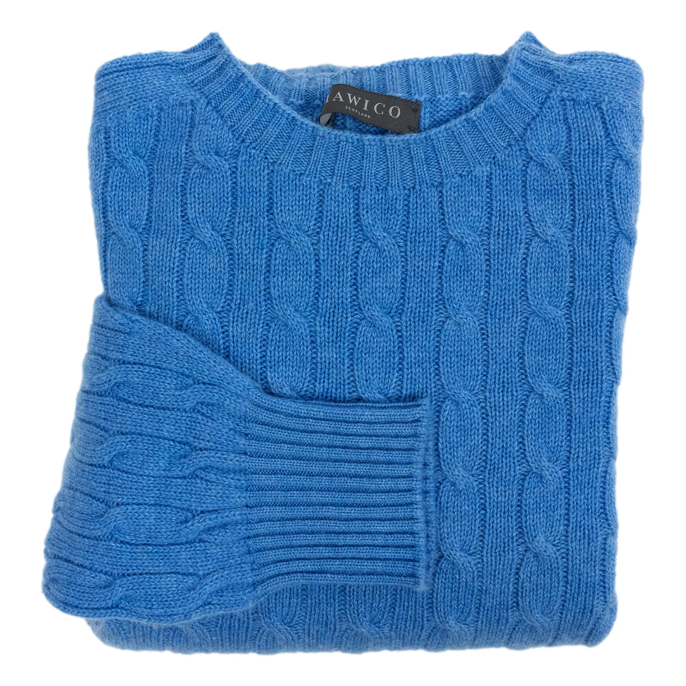 Pure Cashmere Montreux Cable Crew Neck Sweater - Image 8