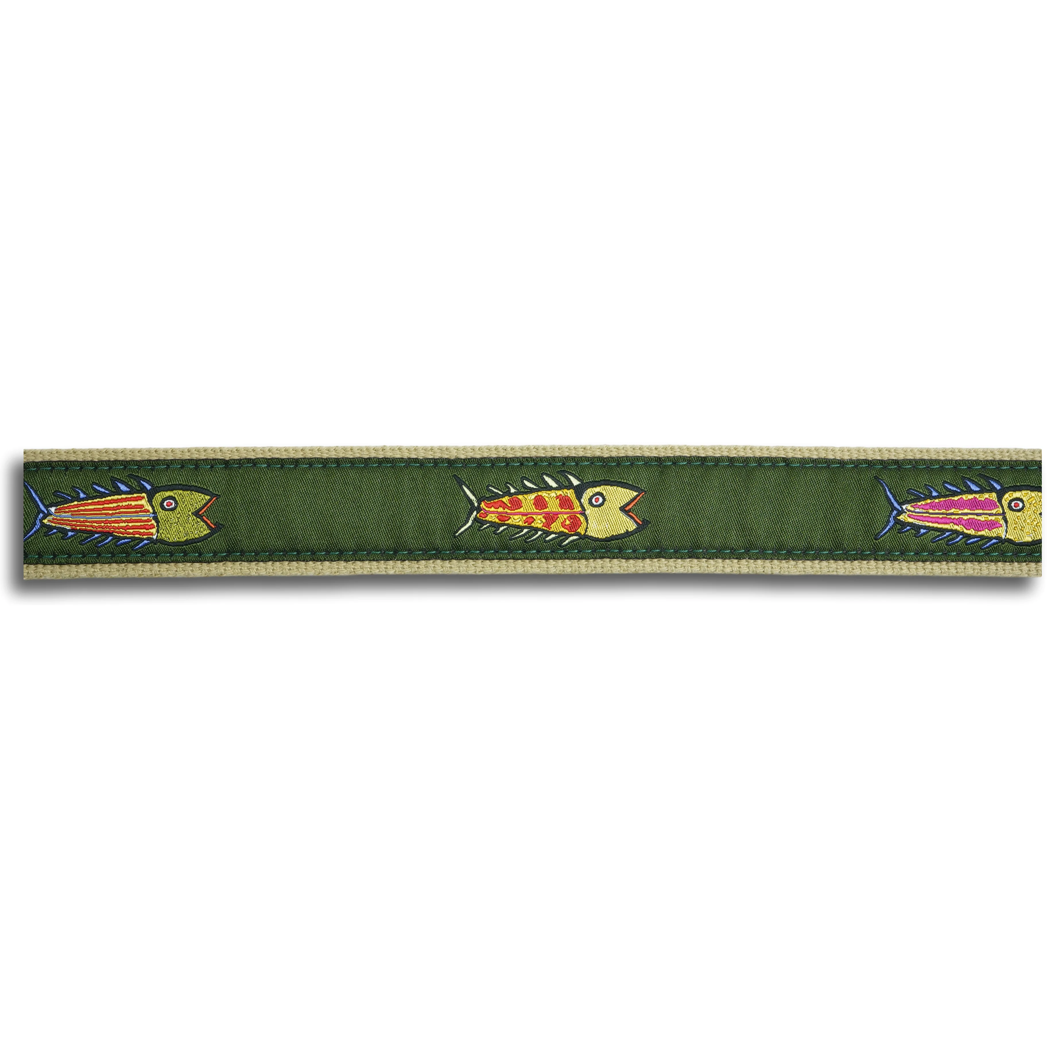 Hopkins Fish Leather Tab Belt - Image 6