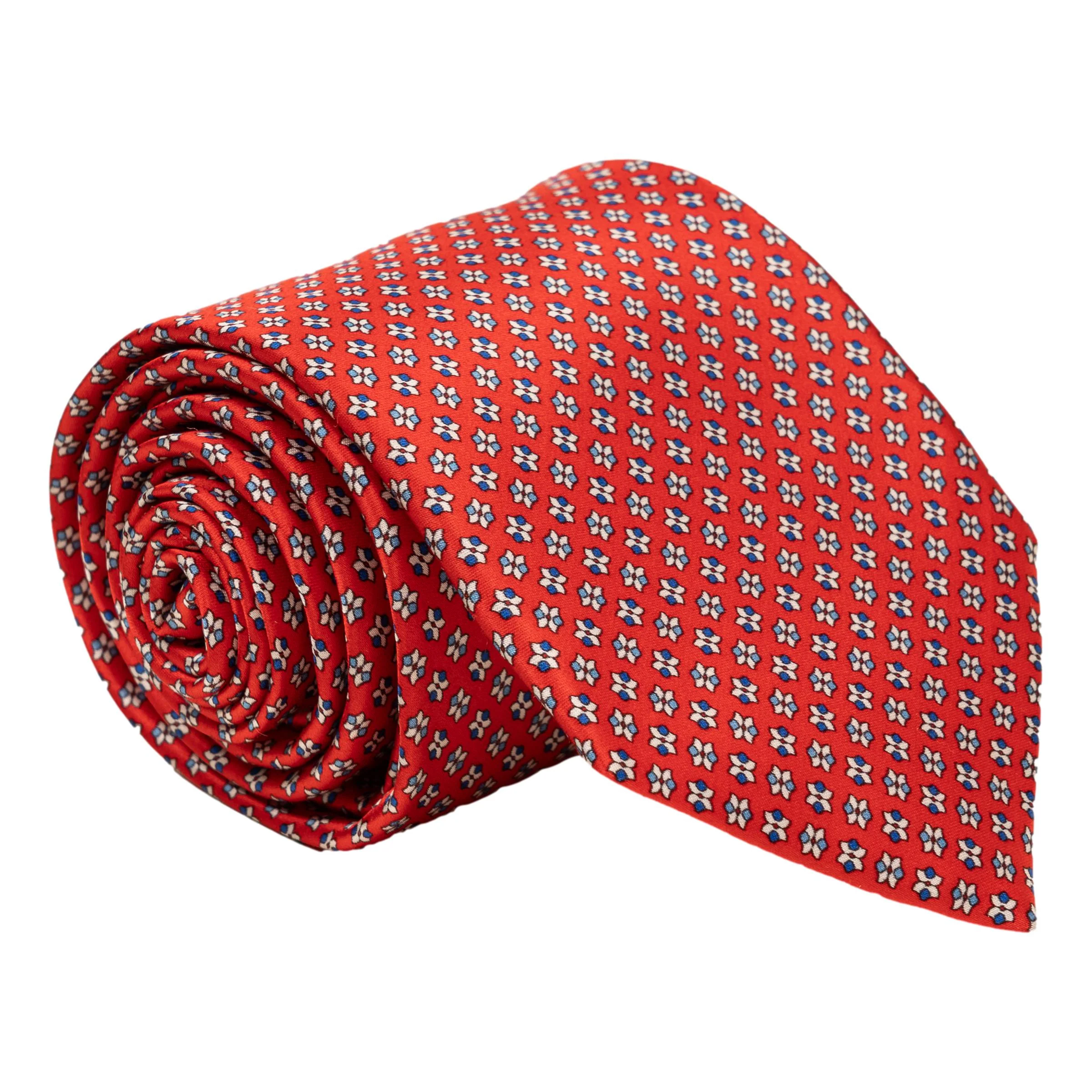 Rimini Motif Silk Tie - Image 2