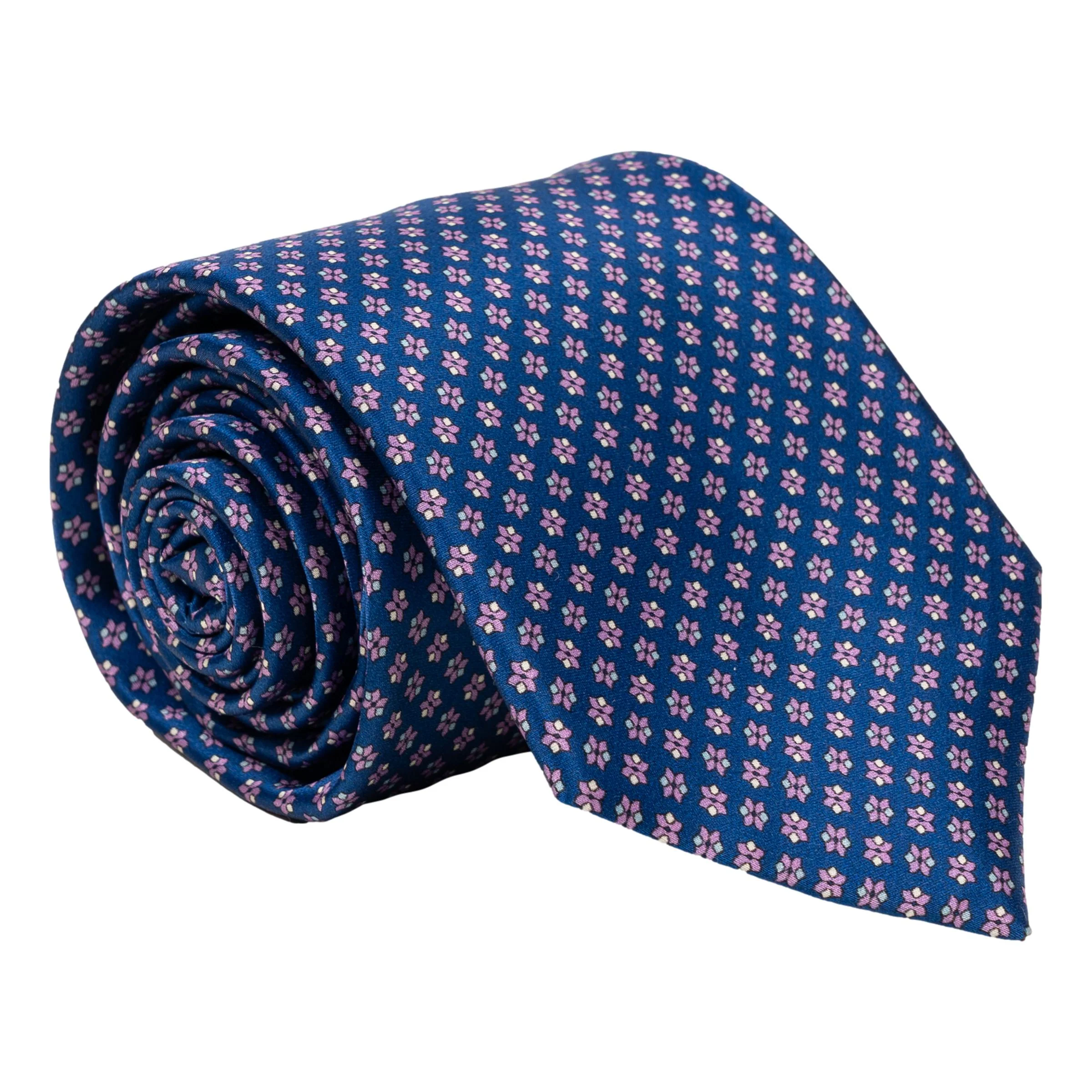 Rimini Motif Silk Tie - Image 4