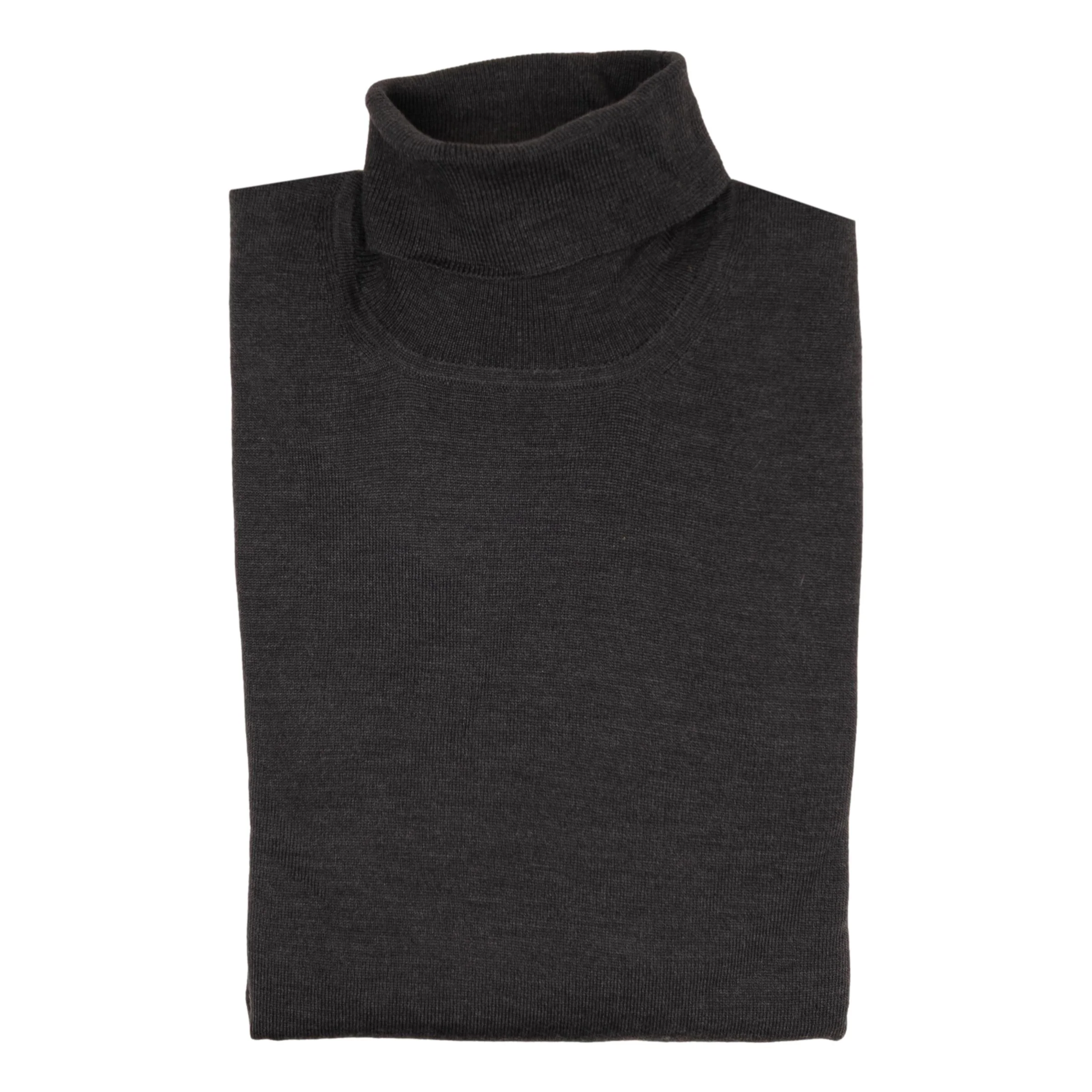 Roll Neck Merino Wool Sweater - Image 5