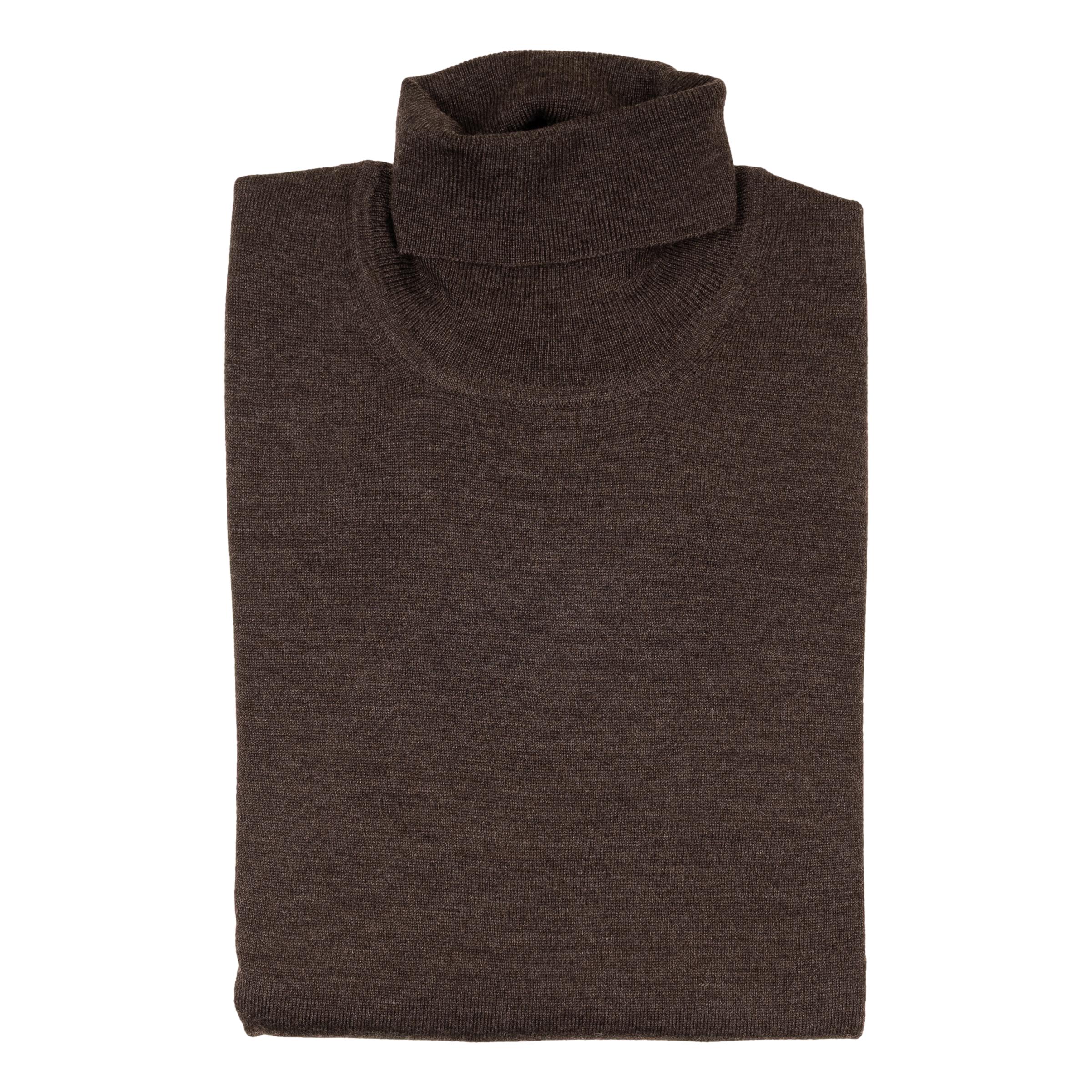 Roll Neck Merino Wool Sweater - Image 6