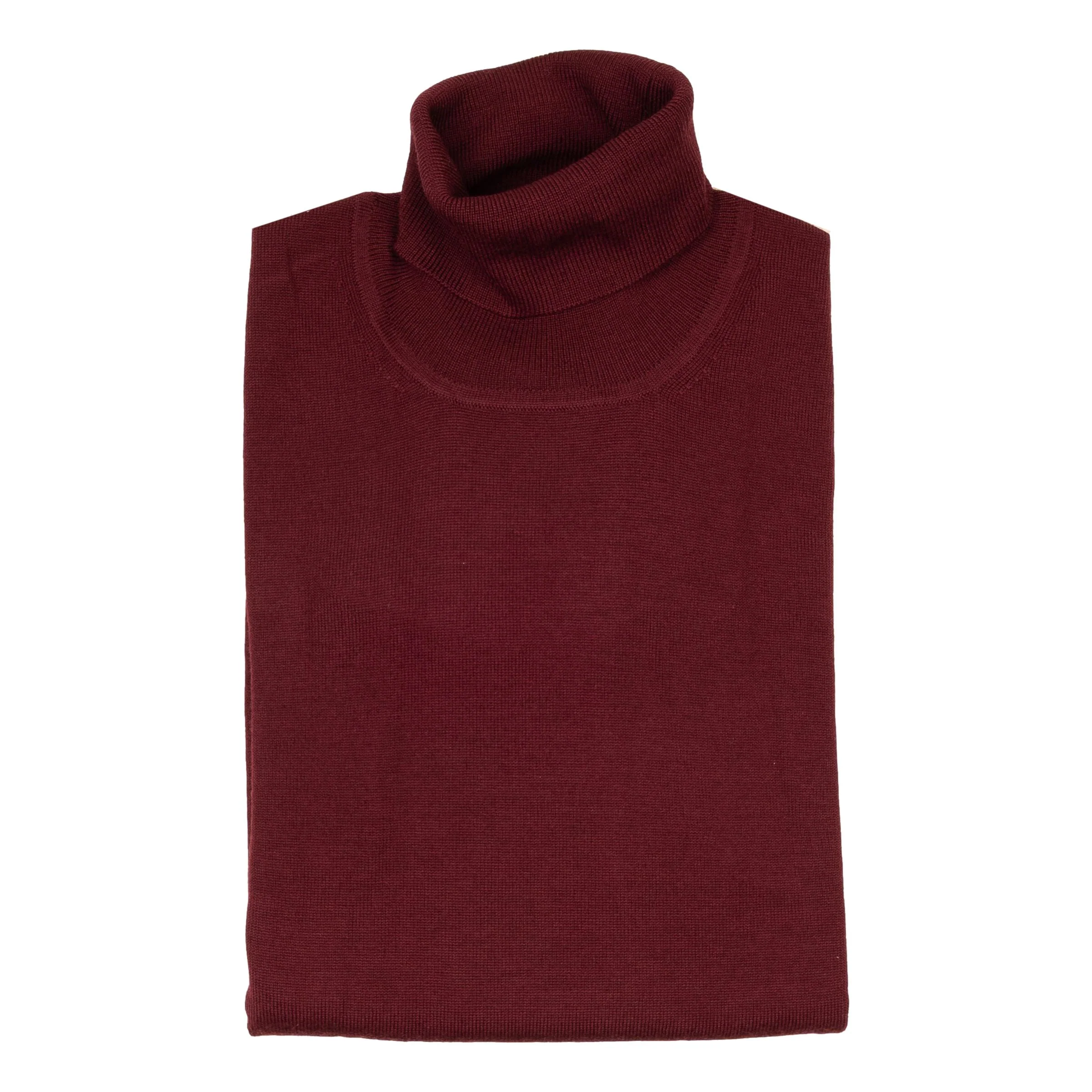 Roll Neck Merino Wool Sweater - Image 7