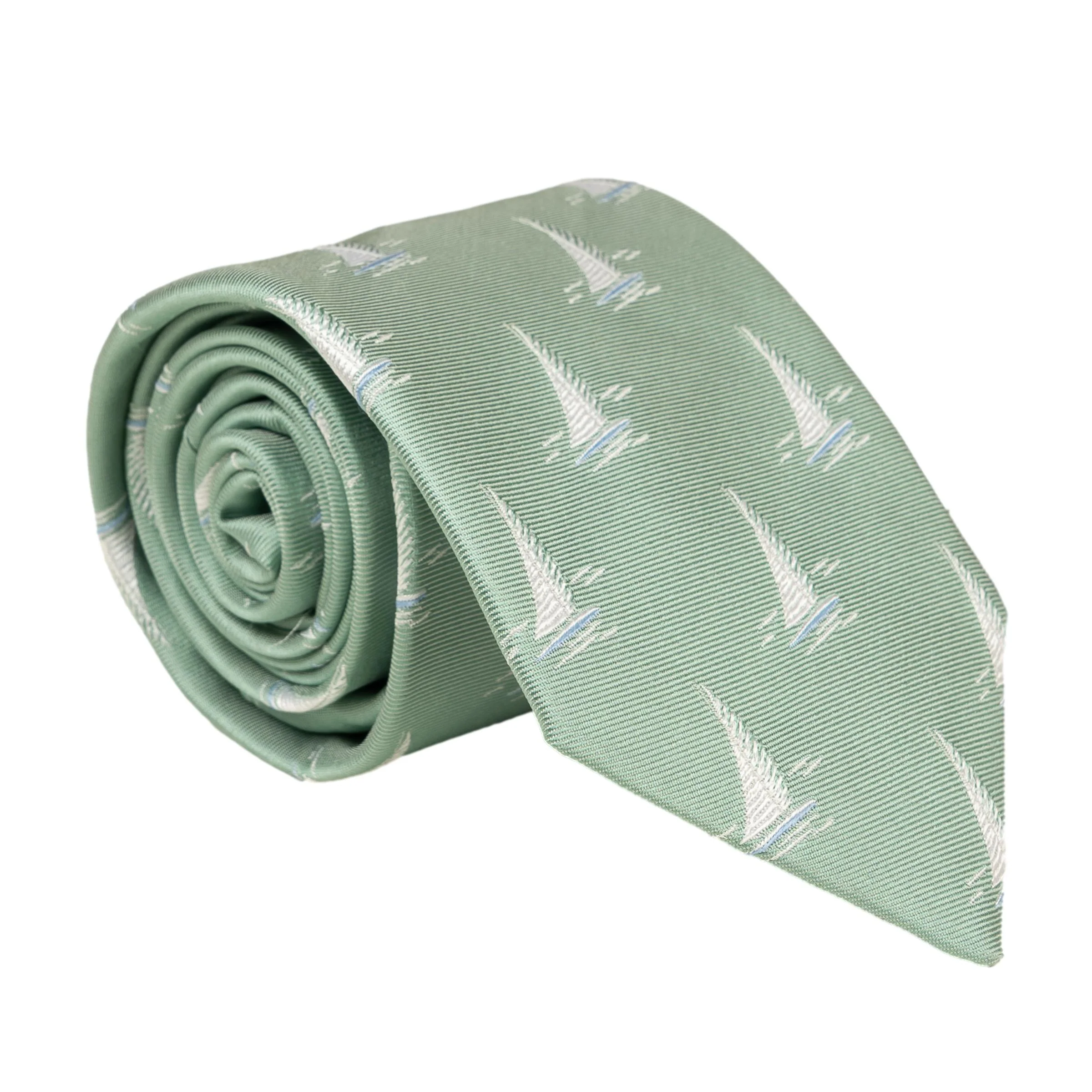Sailboats Silk Tie - Image 2