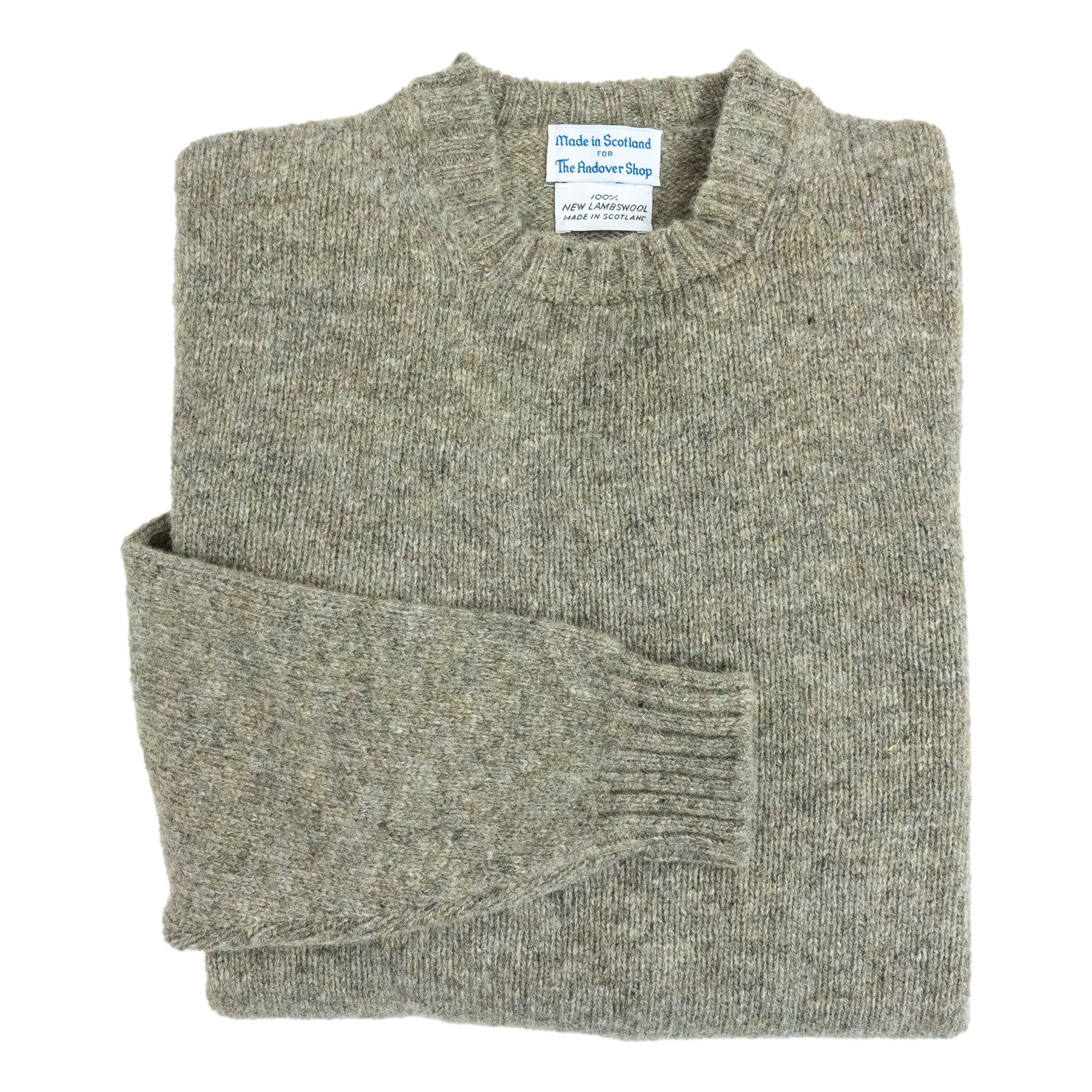 Scottish Shetland Wool Sweater - Image 3