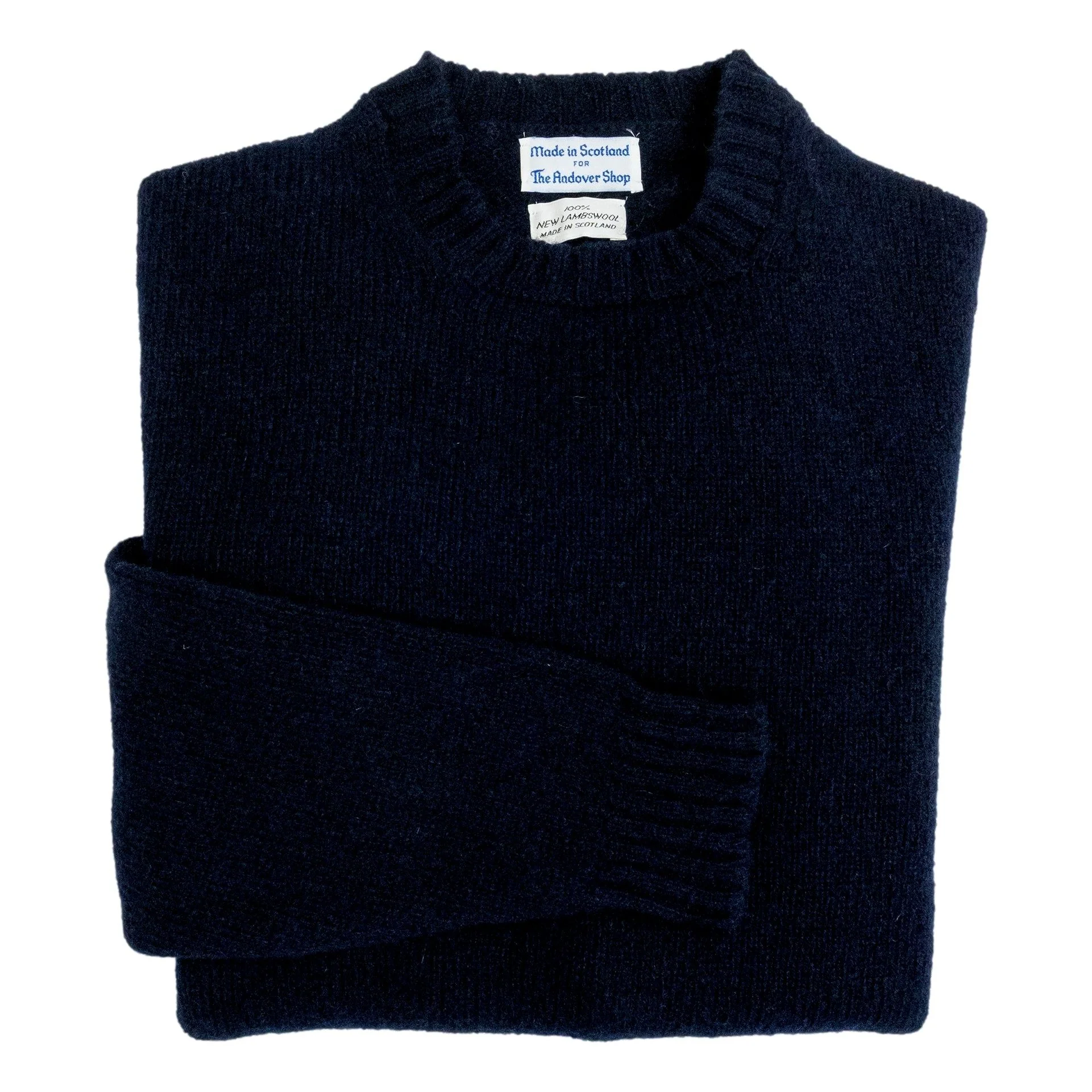 Scottish Shetland Wool Sweater - Image 6