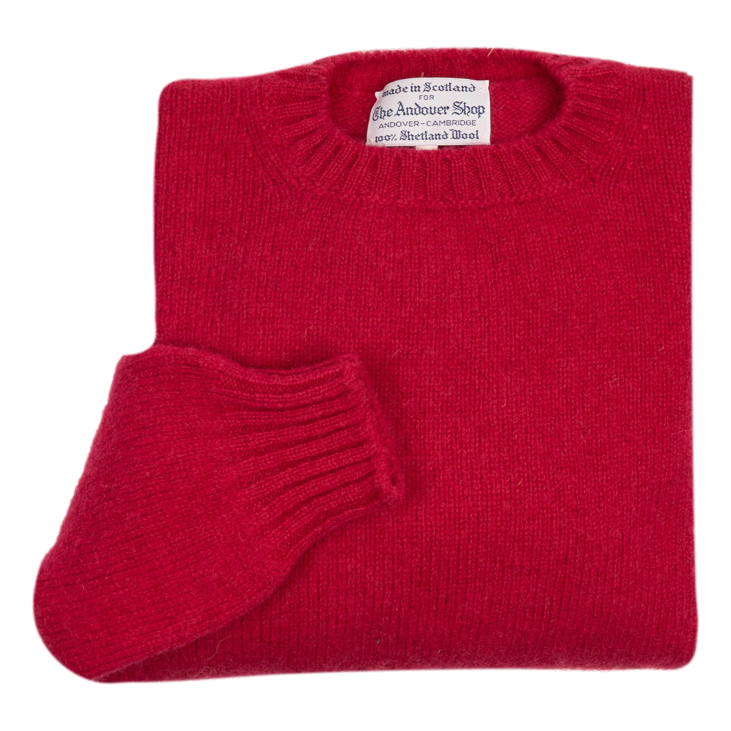 Ladies Shetland Crew Neck Sweater - Image 5