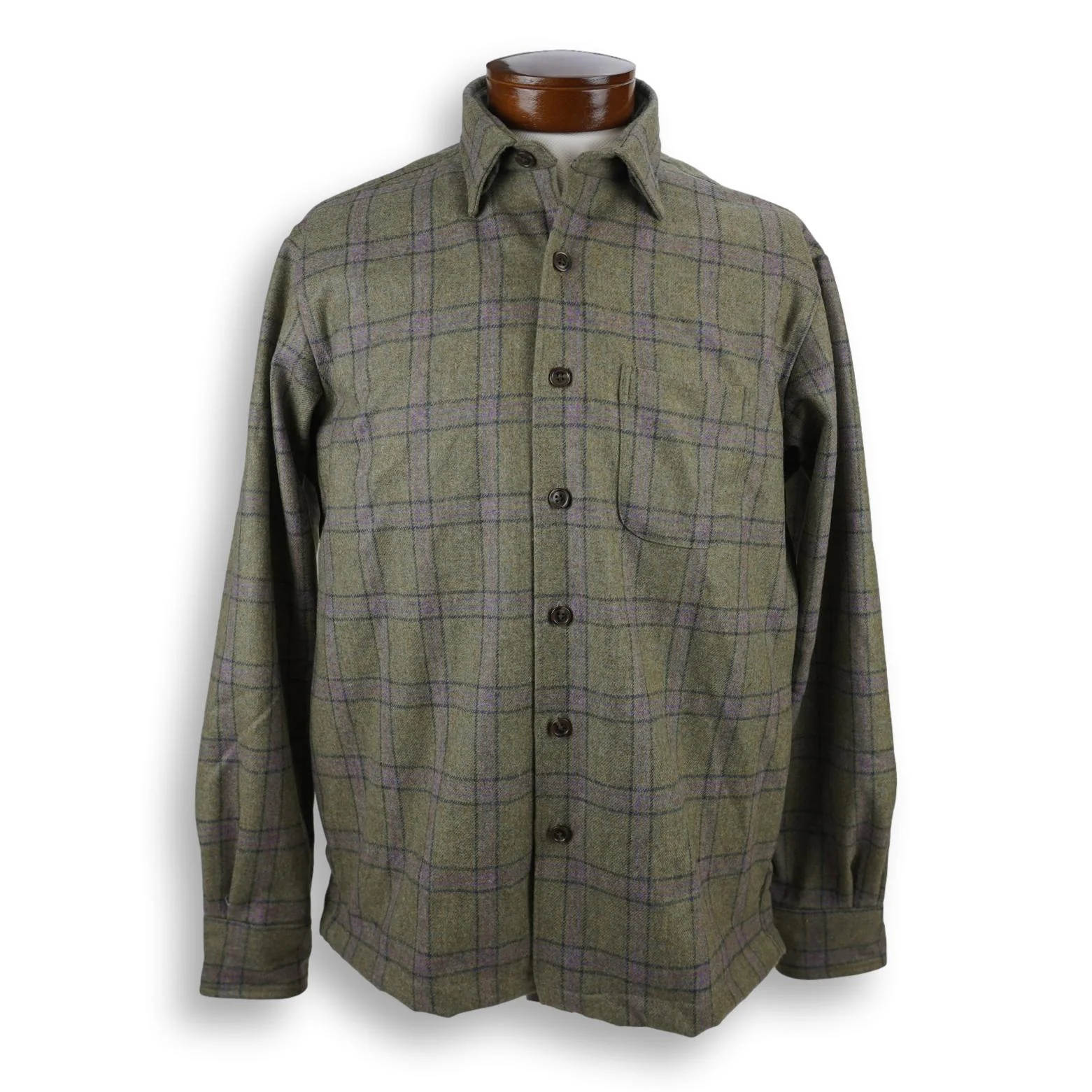 Shetland Wool Work Shirt - Image 10