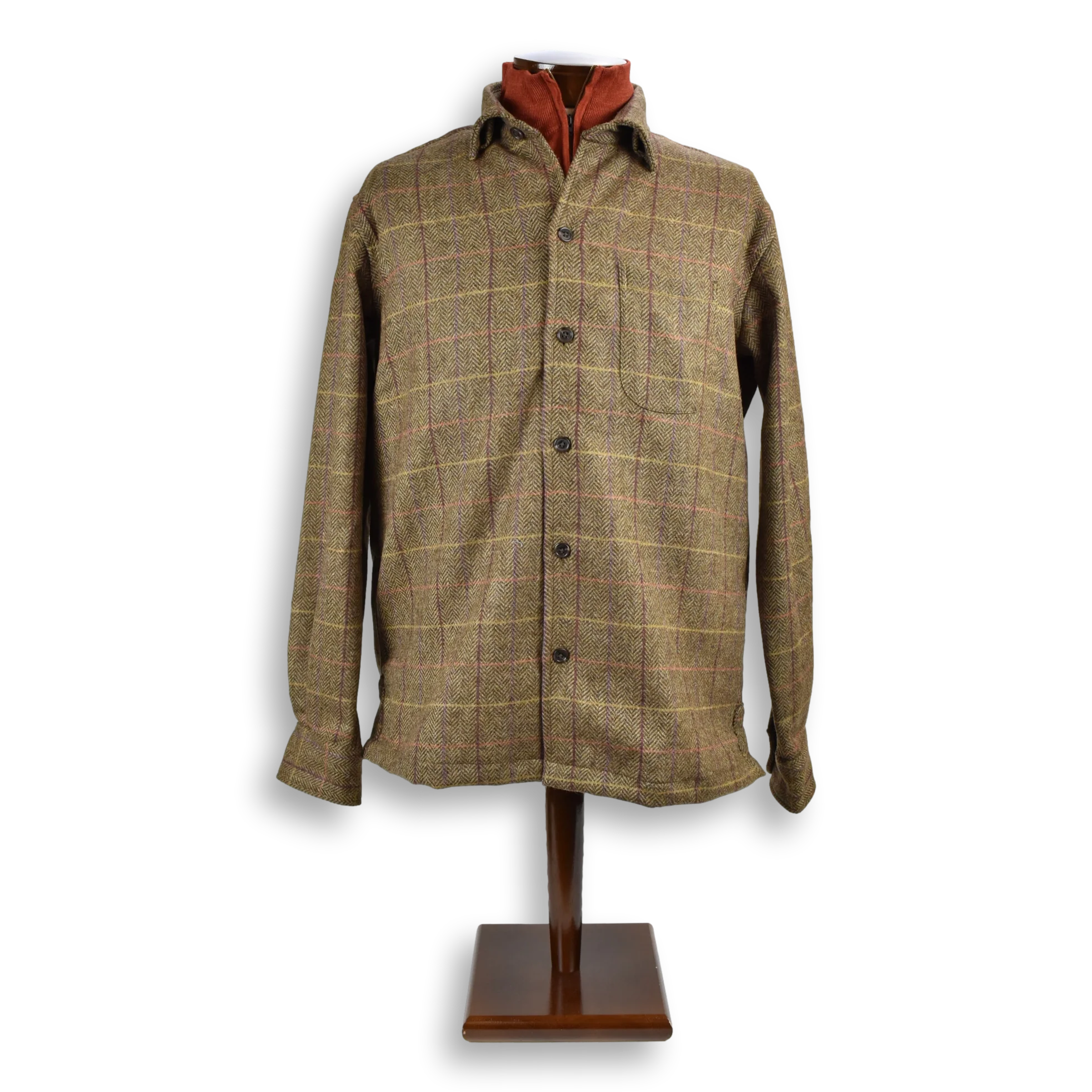 Shetland Wool Work Shirt - Image 3