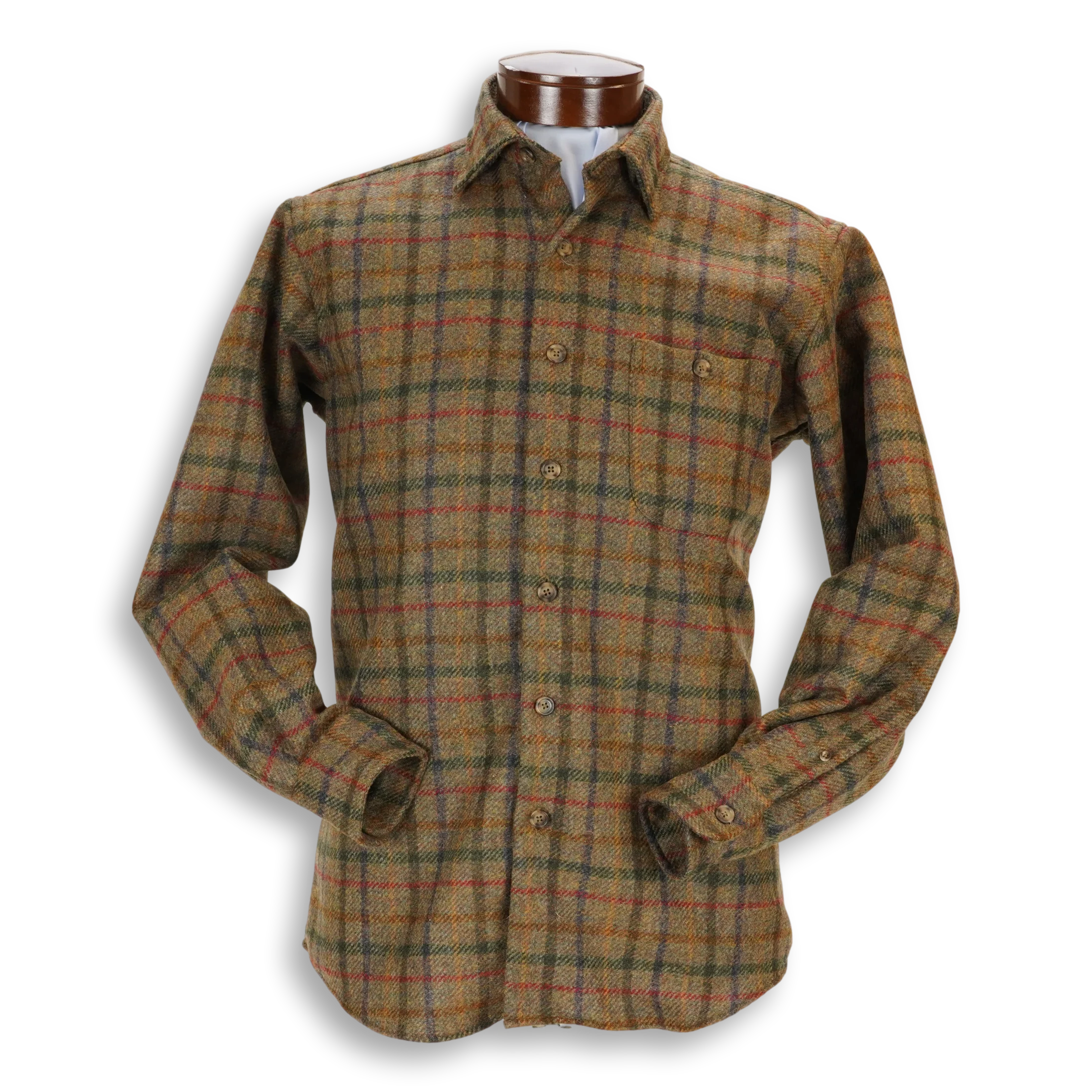 Shetland Wool Work Shirt - Image 4