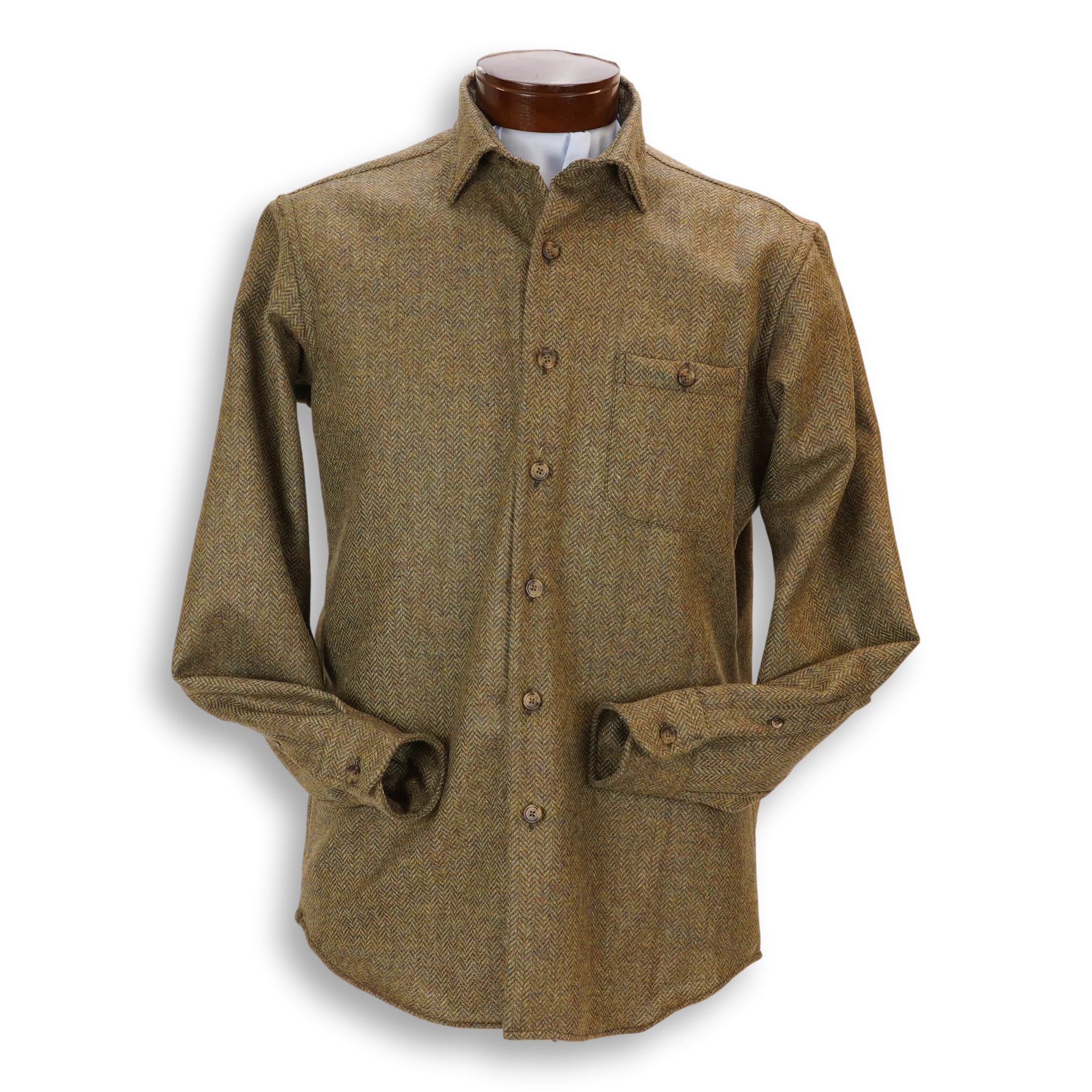 Shetland Wool Work Shirt - Image 5