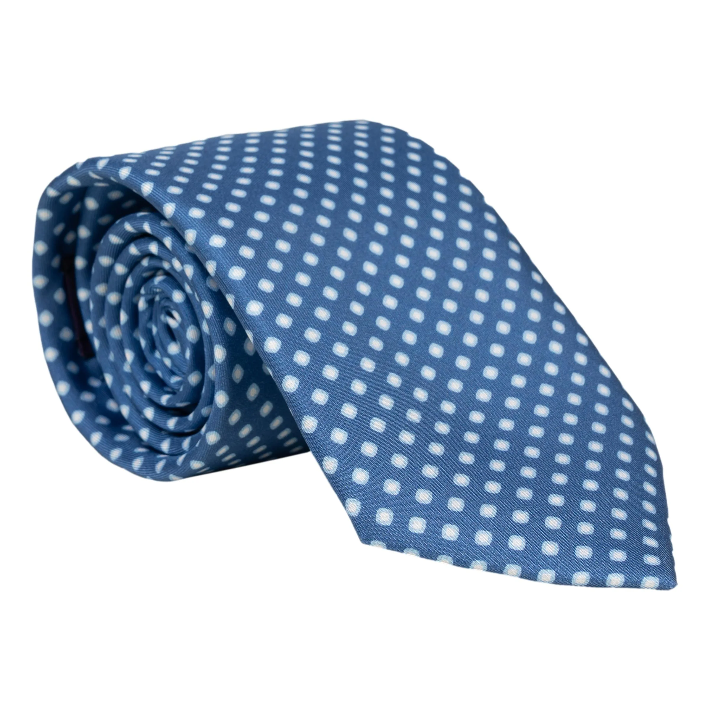 Small Diamond Bullseye Silk Tie - Image 2