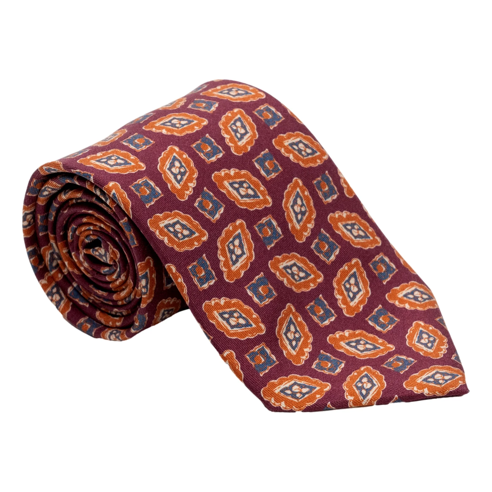 Small Geode Motif Silk Tie - Image 3