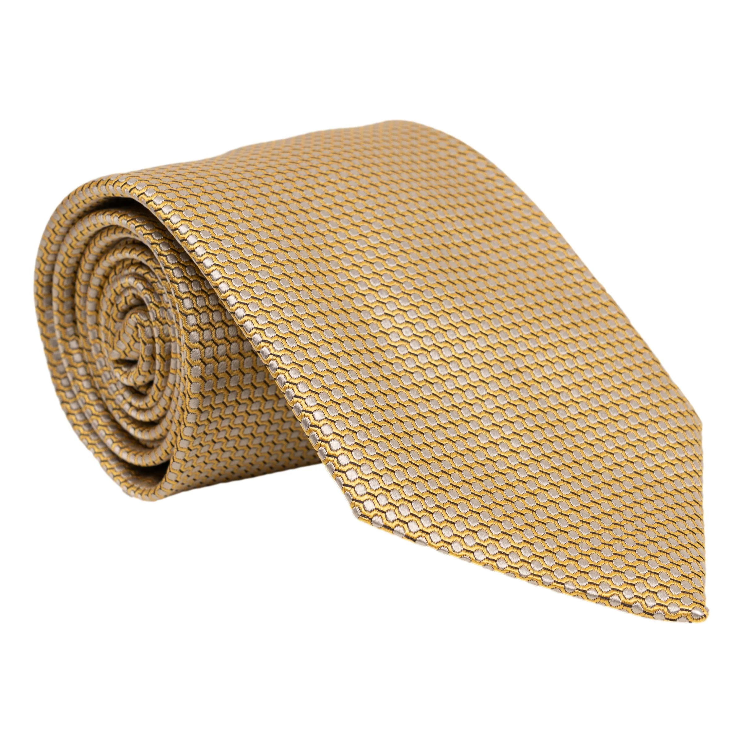 Formal Box Weave Silk Tie - Image 10