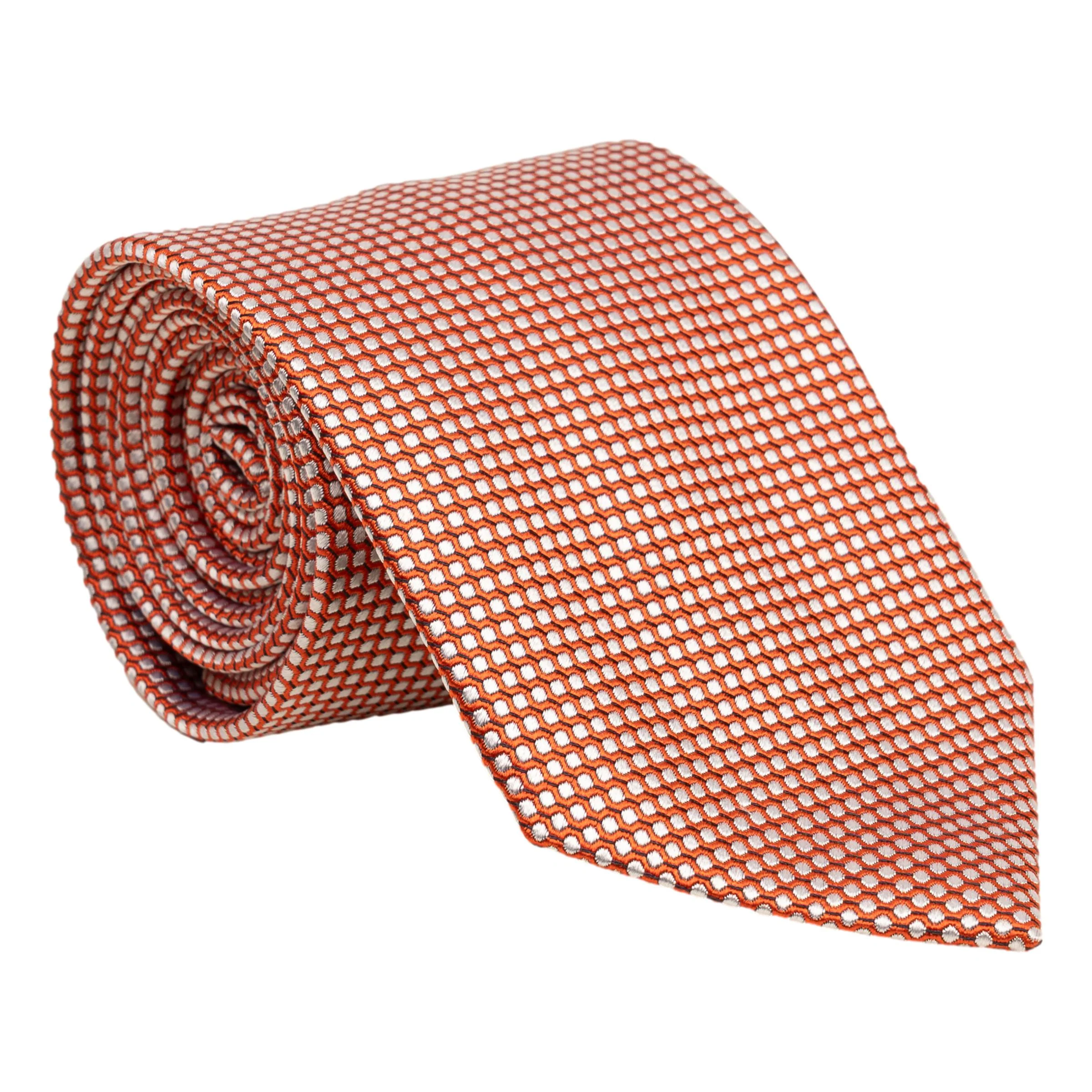 Formal Box Weave Silk Tie - Image 12
