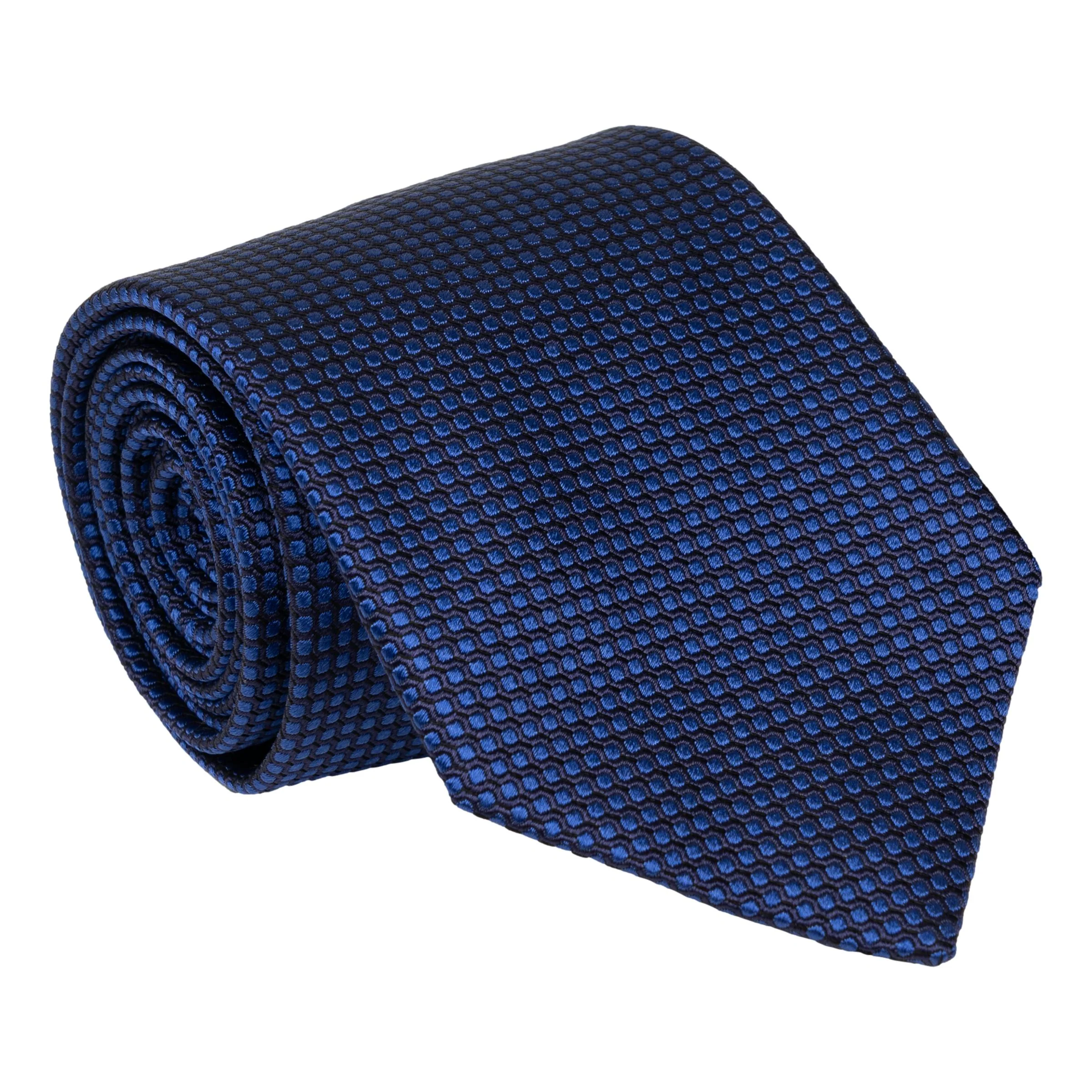 Formal Box Weave Silk Tie - Image 5