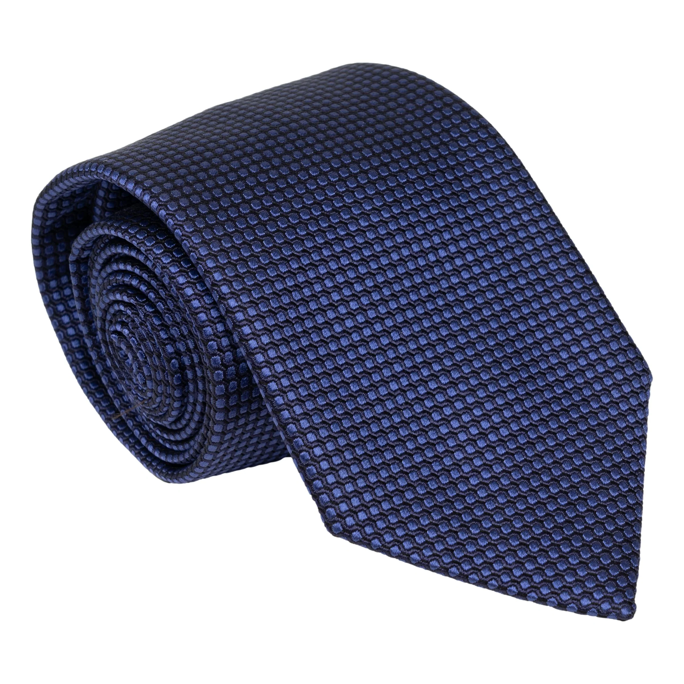 Formal Box Weave Silk Tie - Image 6