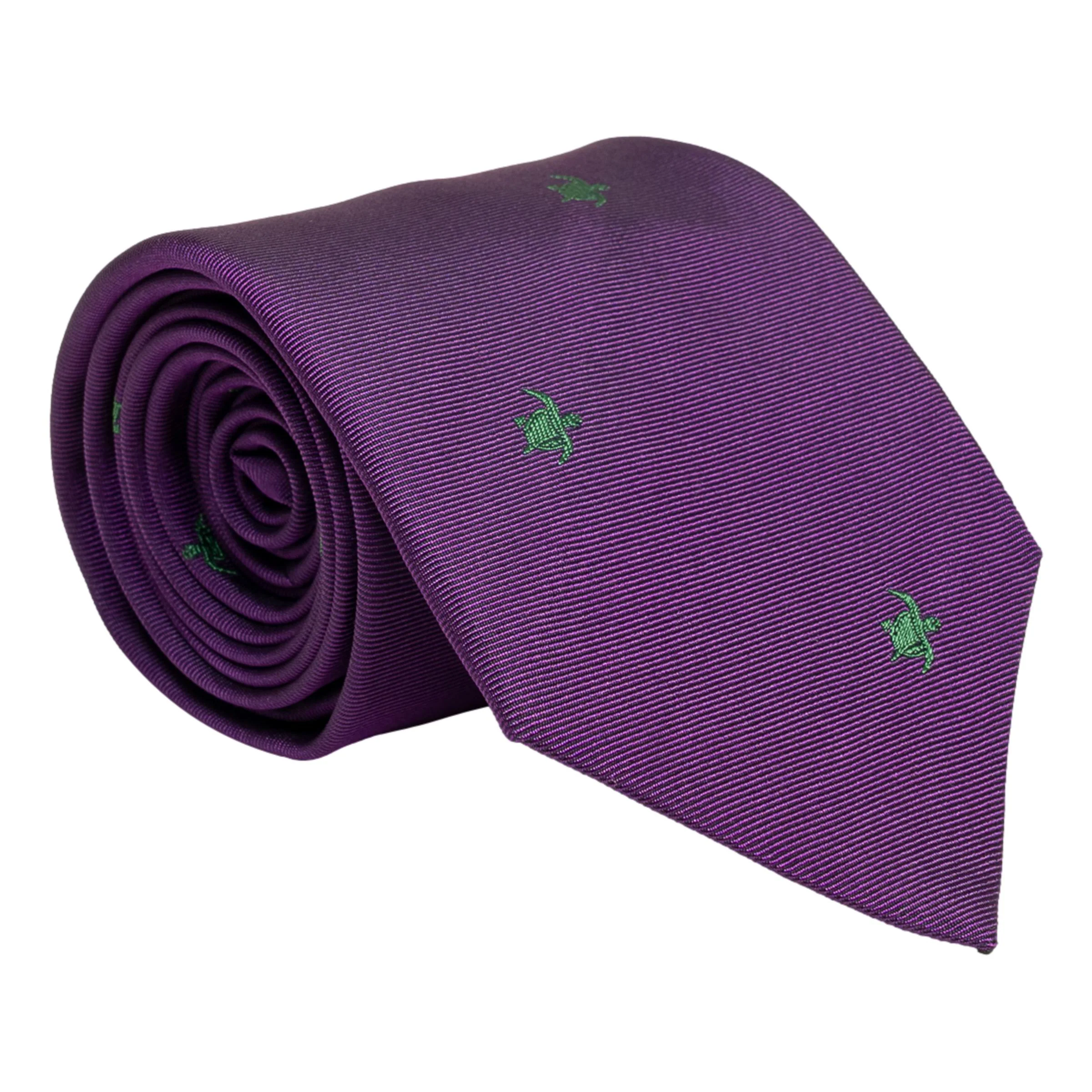 Small Turtles Silk Tie - Image 2