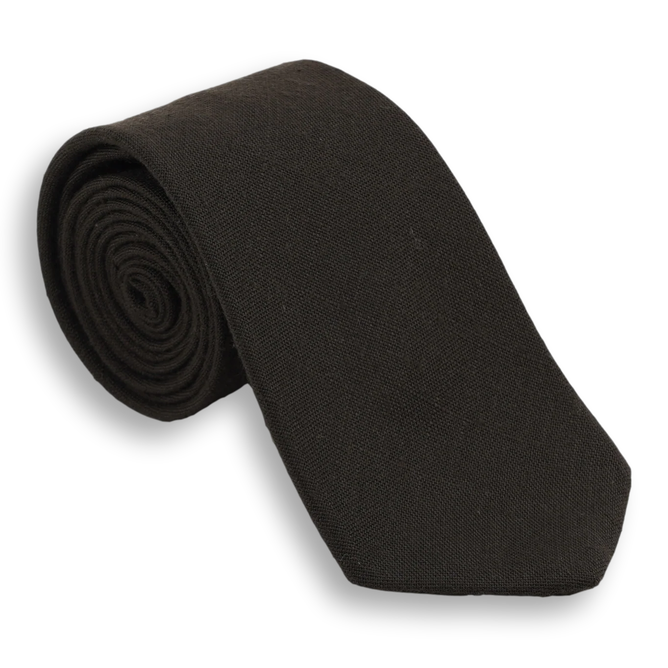 Solid Irish Linen Tie - Image 5