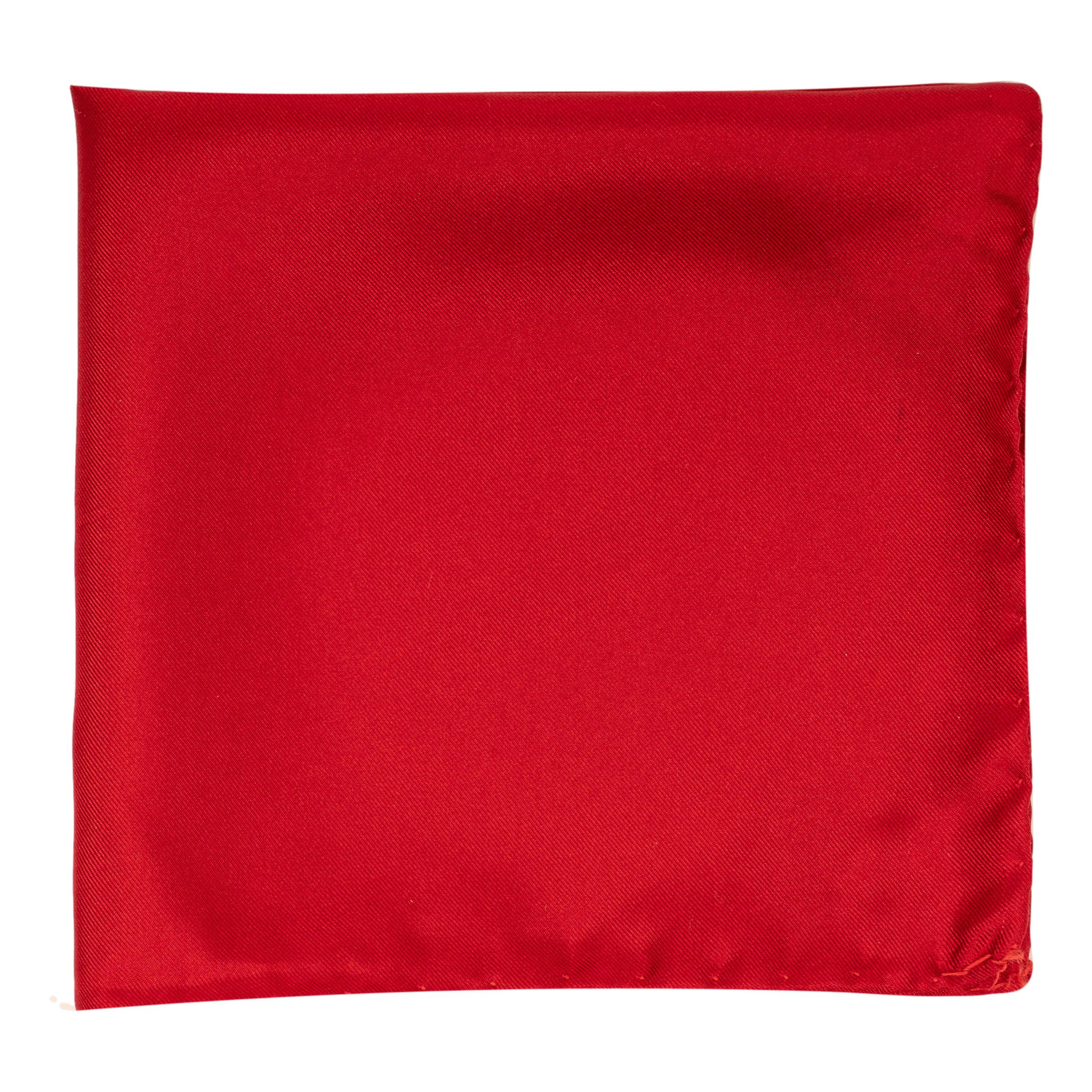 Solid Silk Pocket Square - Image 4