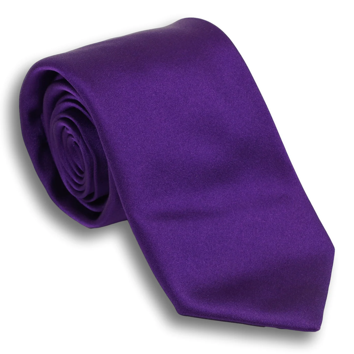 Solid Silk Tie - Image 3