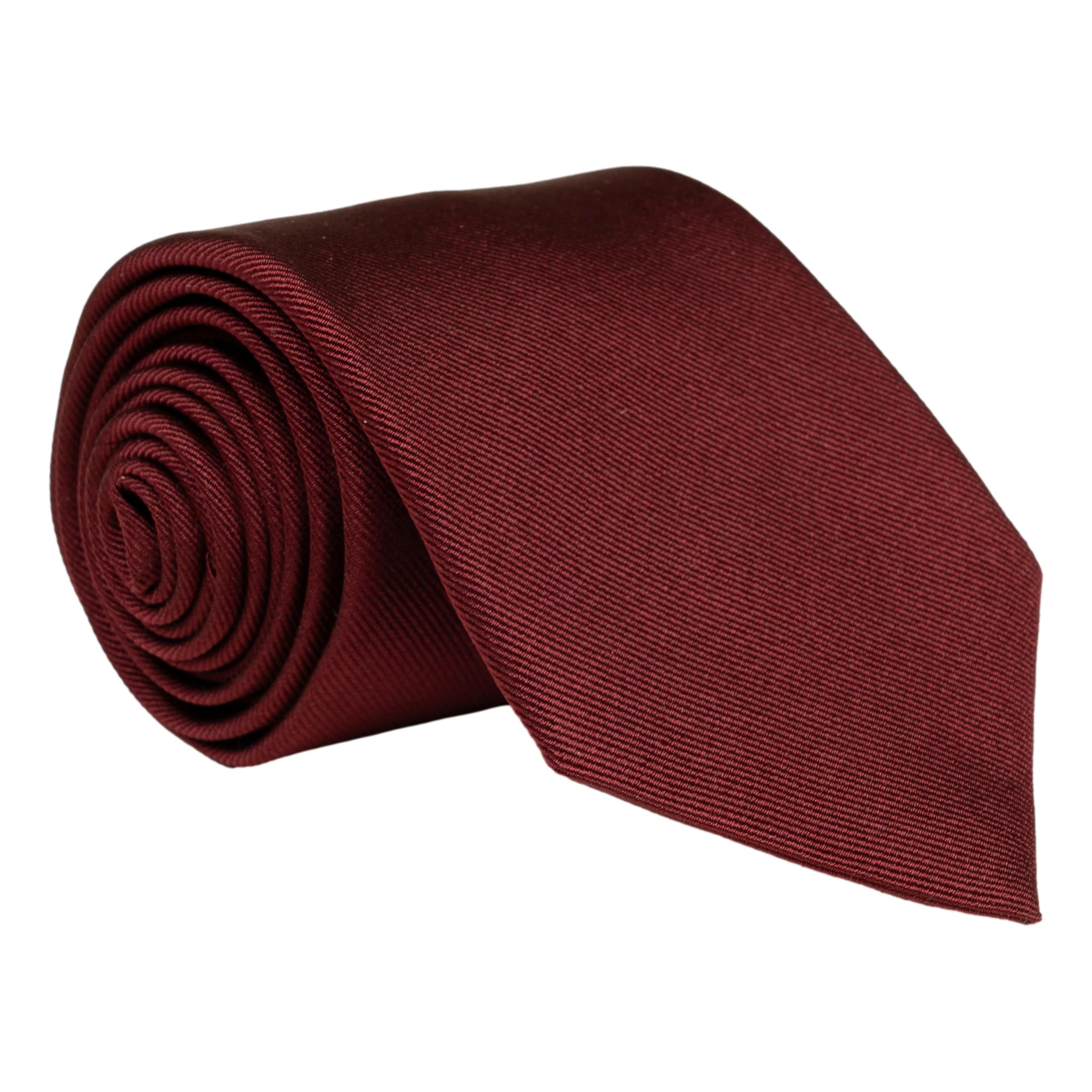 Solid Twill Silk Tie - Image 5