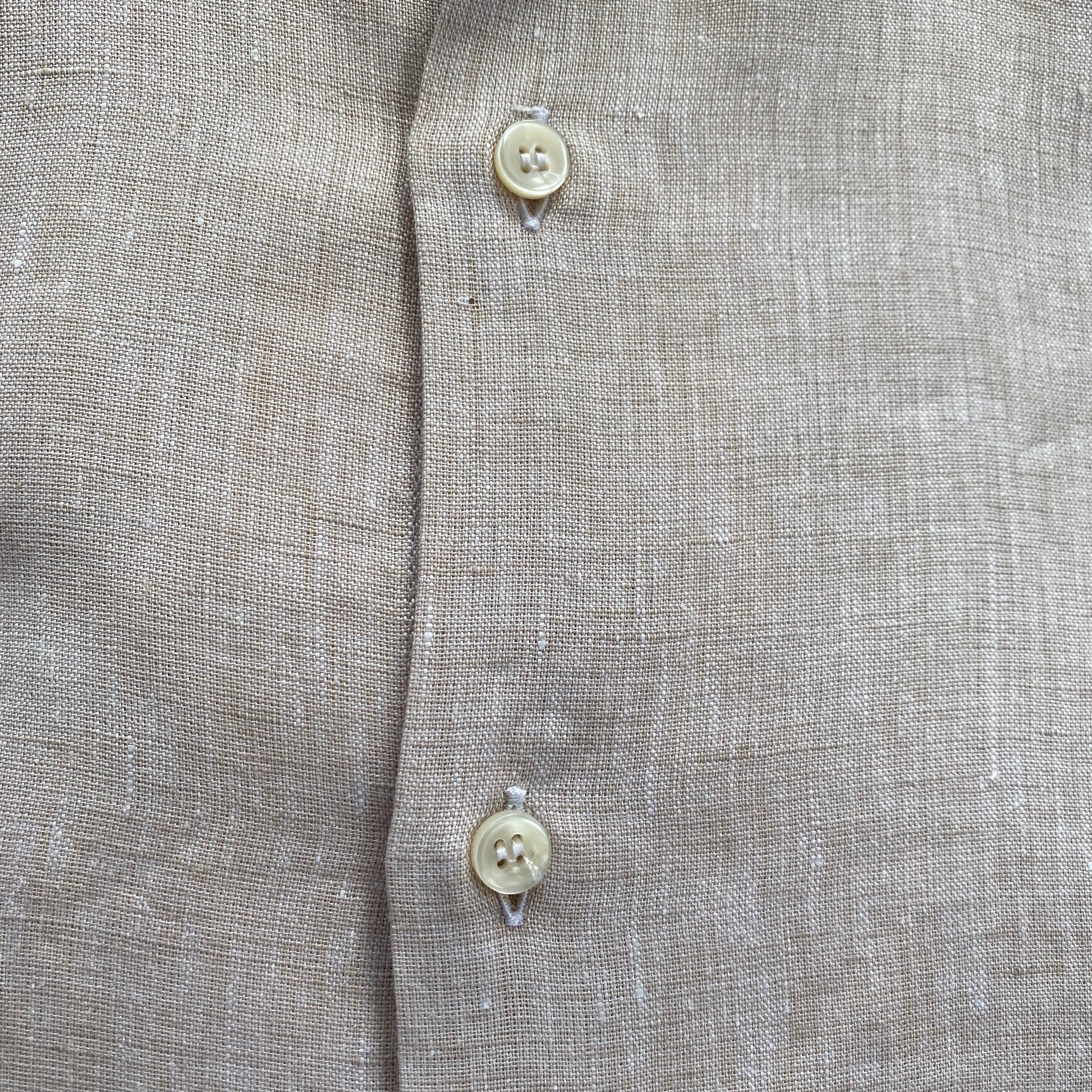 Linen Spread Collar Sport Shirt - Image 9