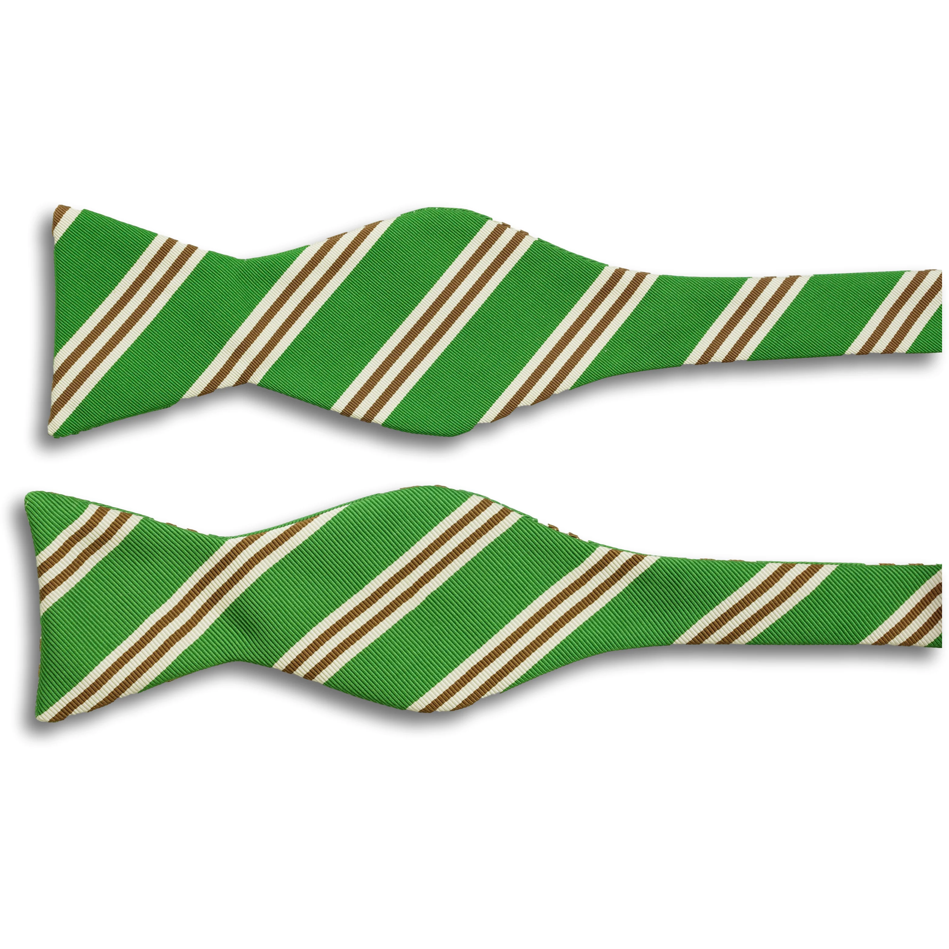 Striped Silk Bow Tie - Image 3
