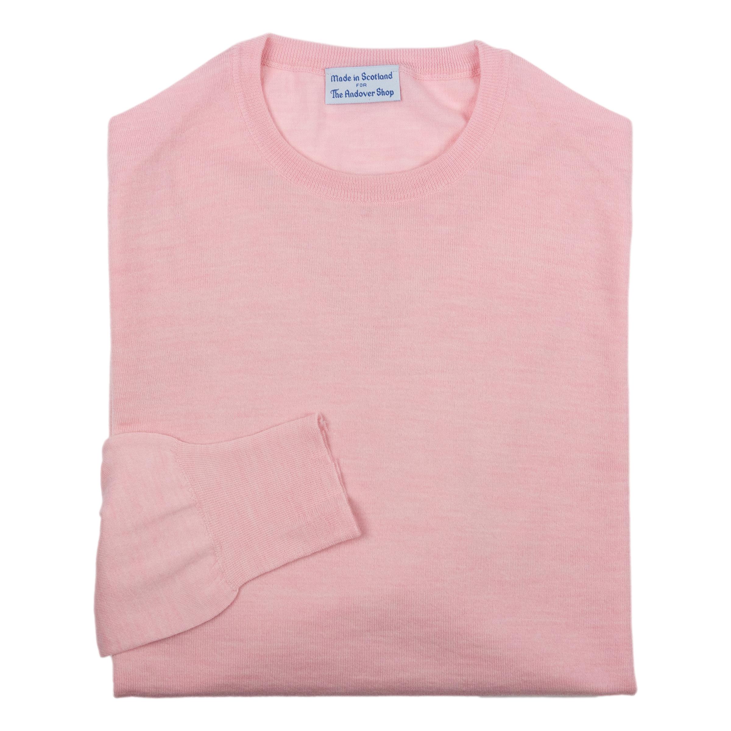 Superfine Merino Wool Crew Neck Sweater - Image 4