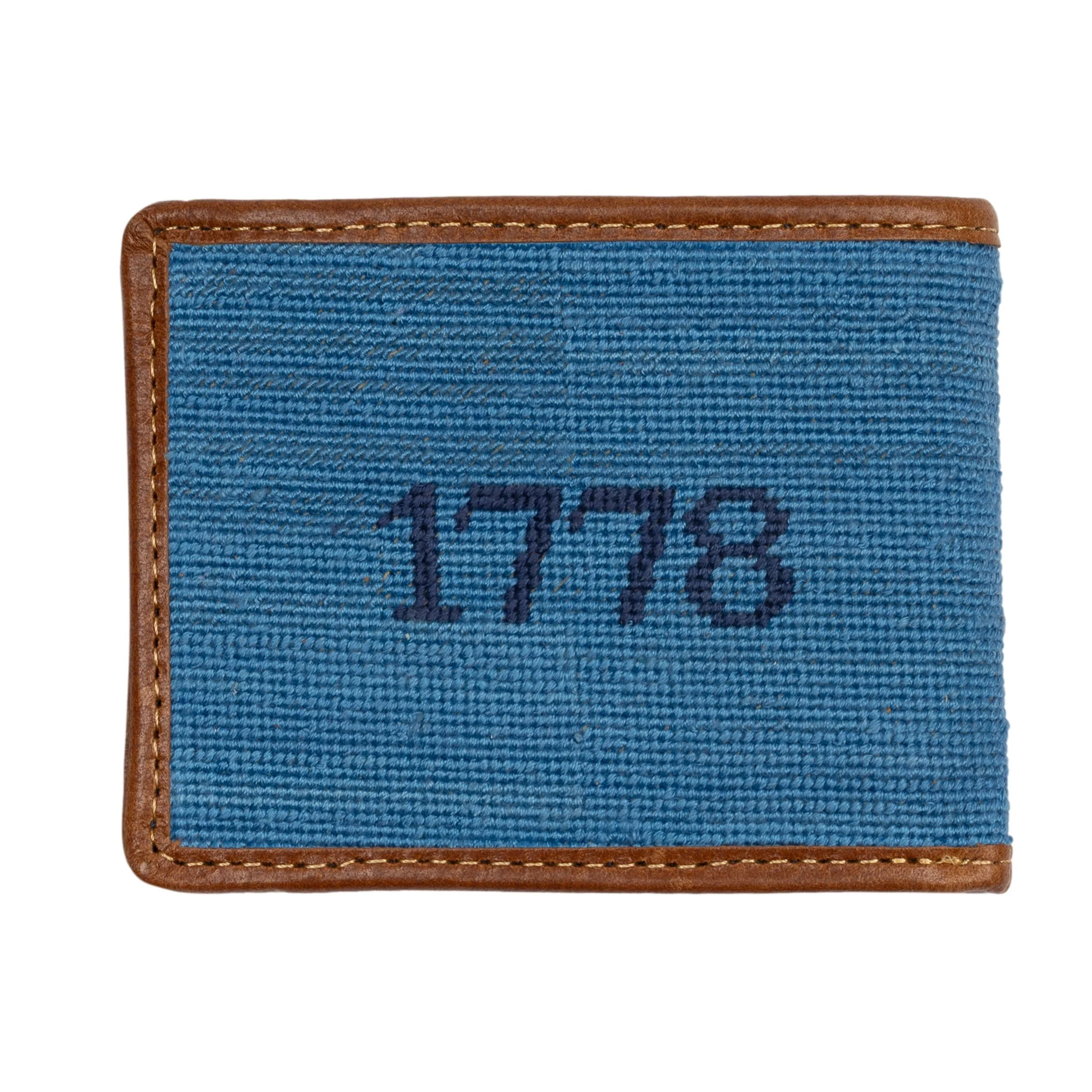 Phillips Academy Needlepoint Bi-Fold Wallet - Image 2