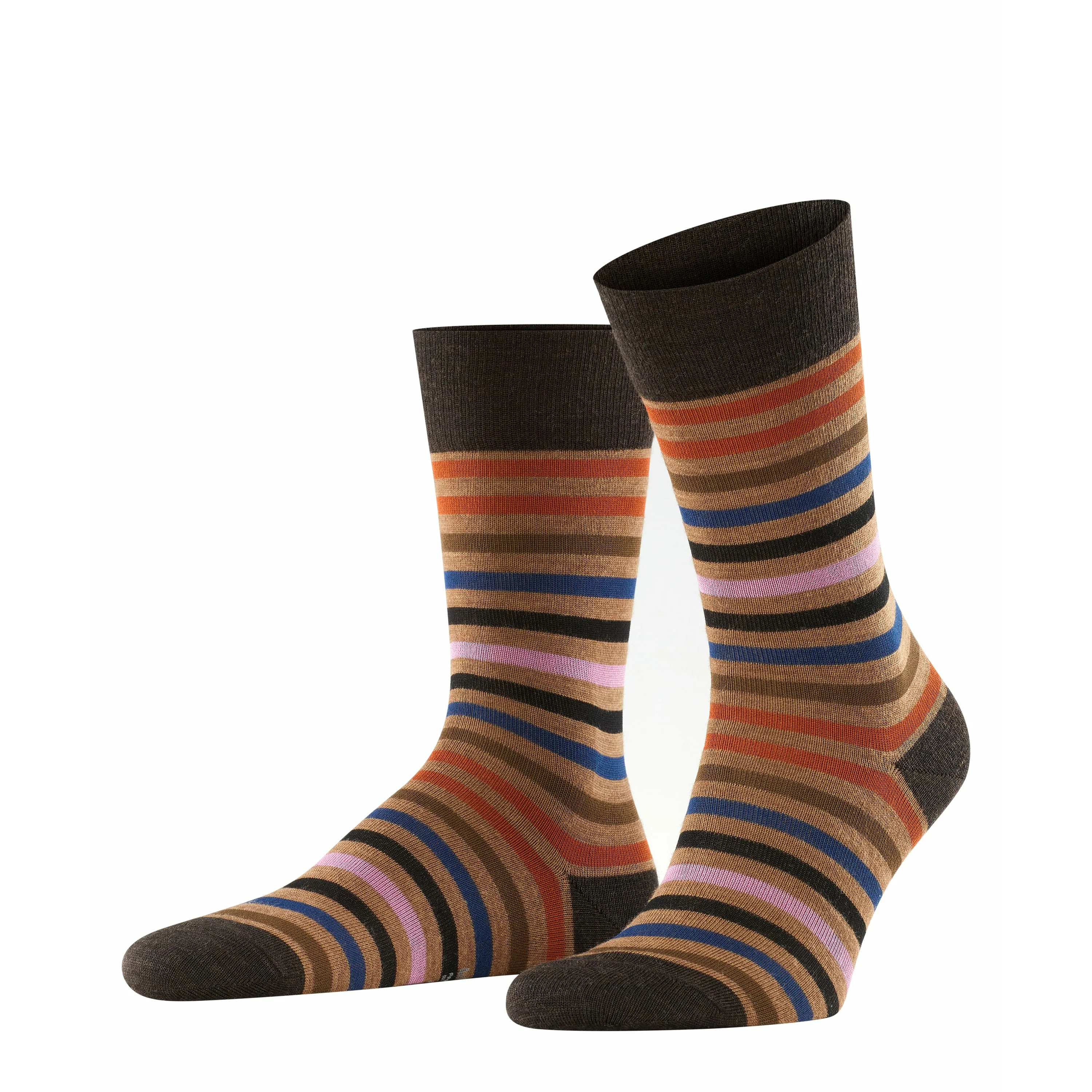 Tinted Stripe Mid-Calf Dress Sock - Image 2
